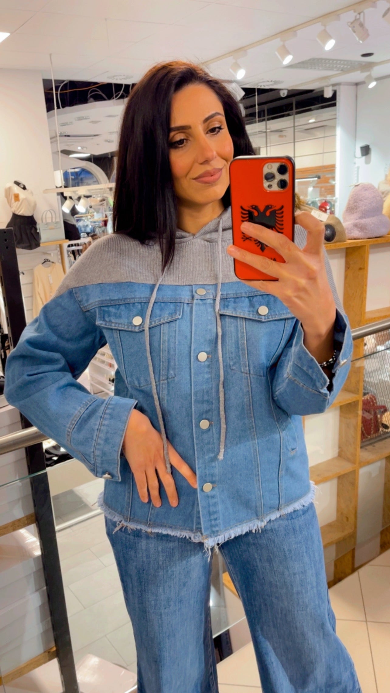 JEANSPULLOVER SASKIA