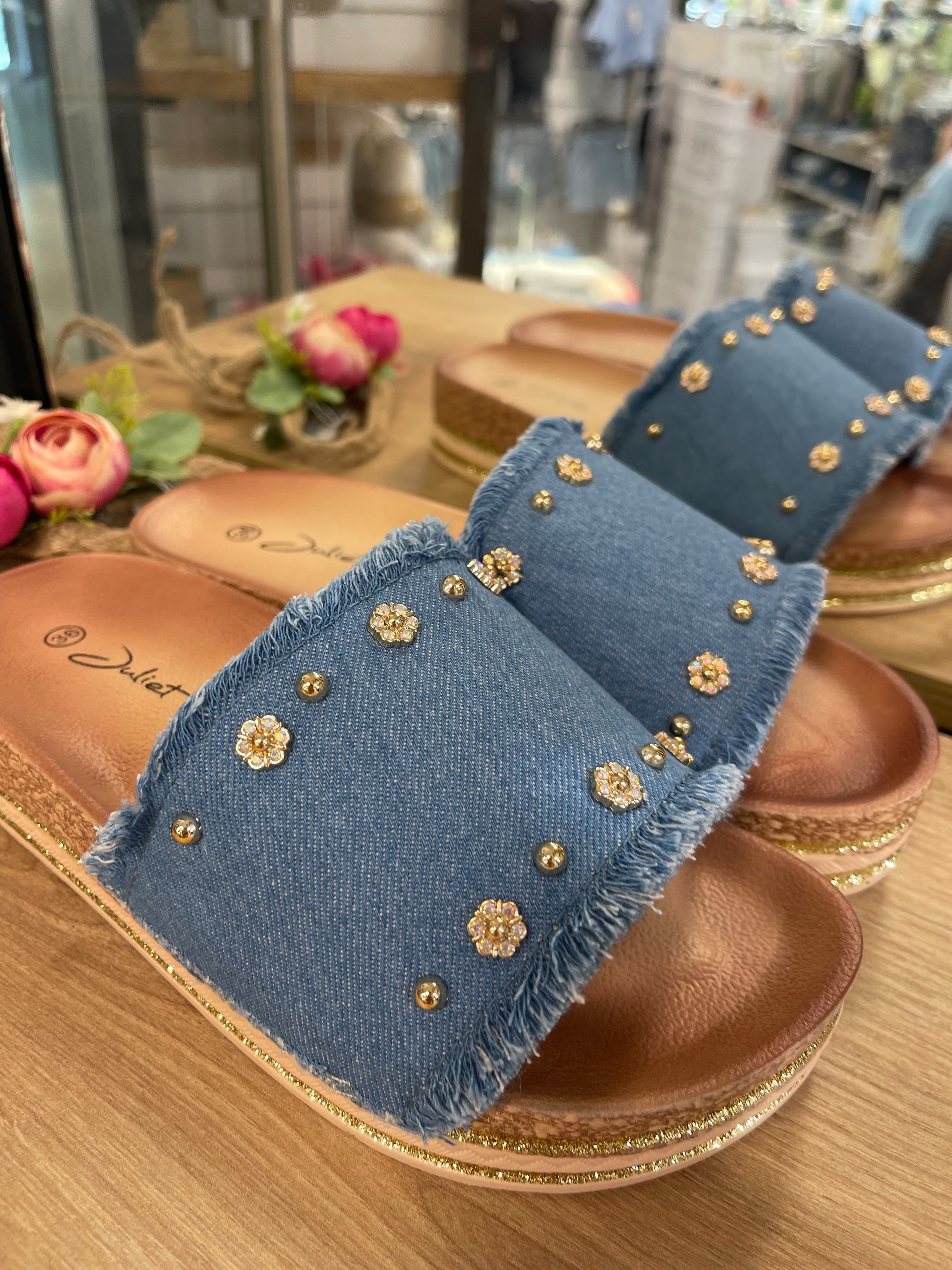 Jeans Sandalen