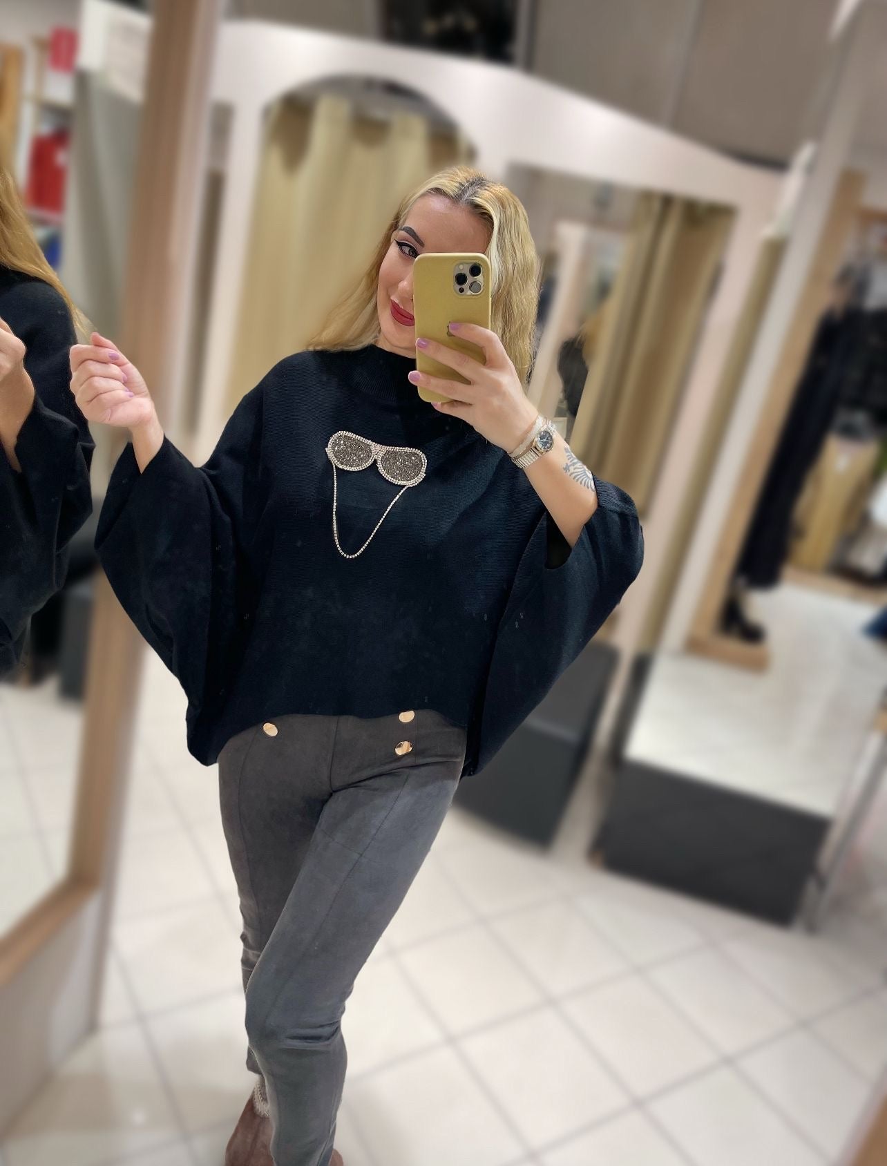 PULLOVER RAGLAN ÄRMEL