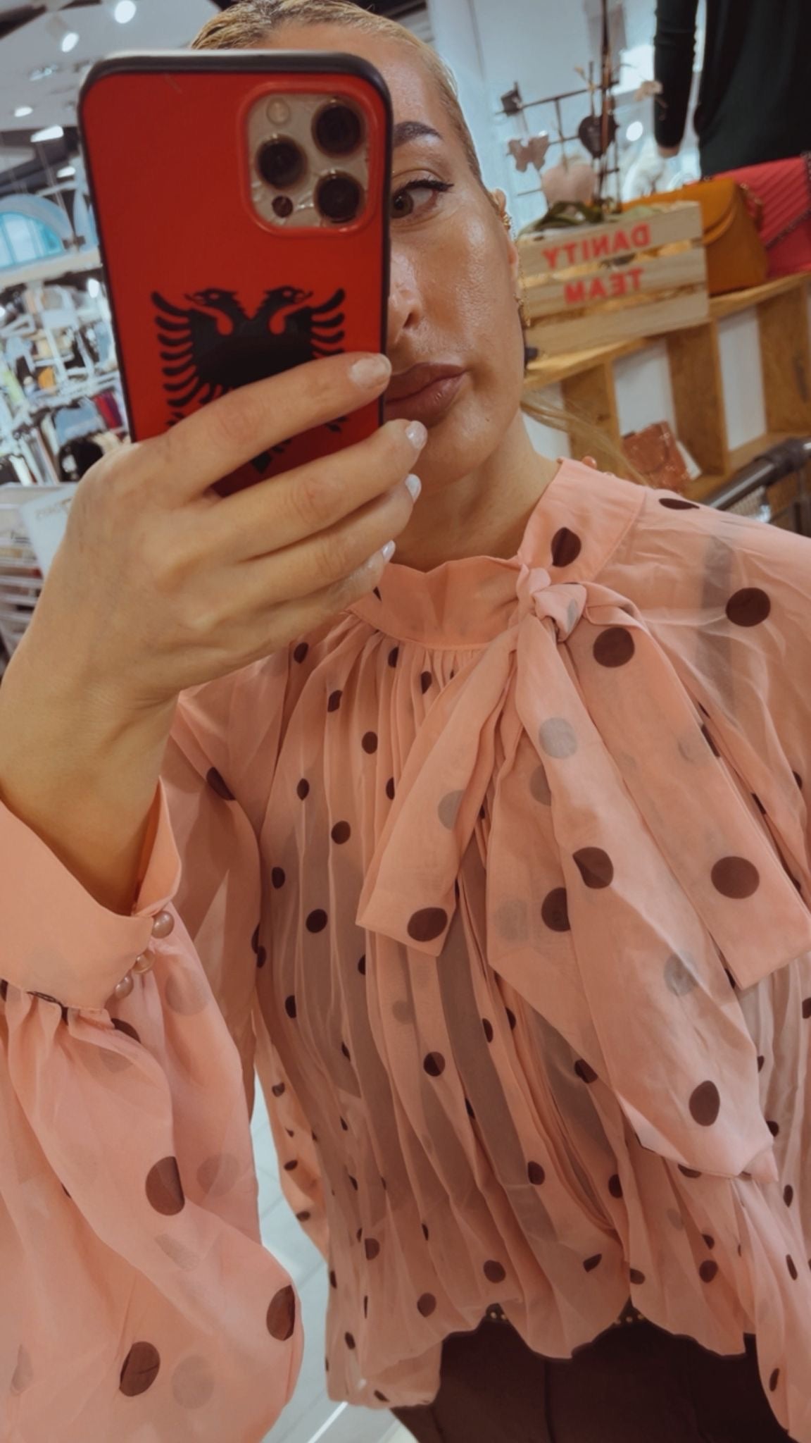 PÜNKTCHEN BLUSE TAMARA