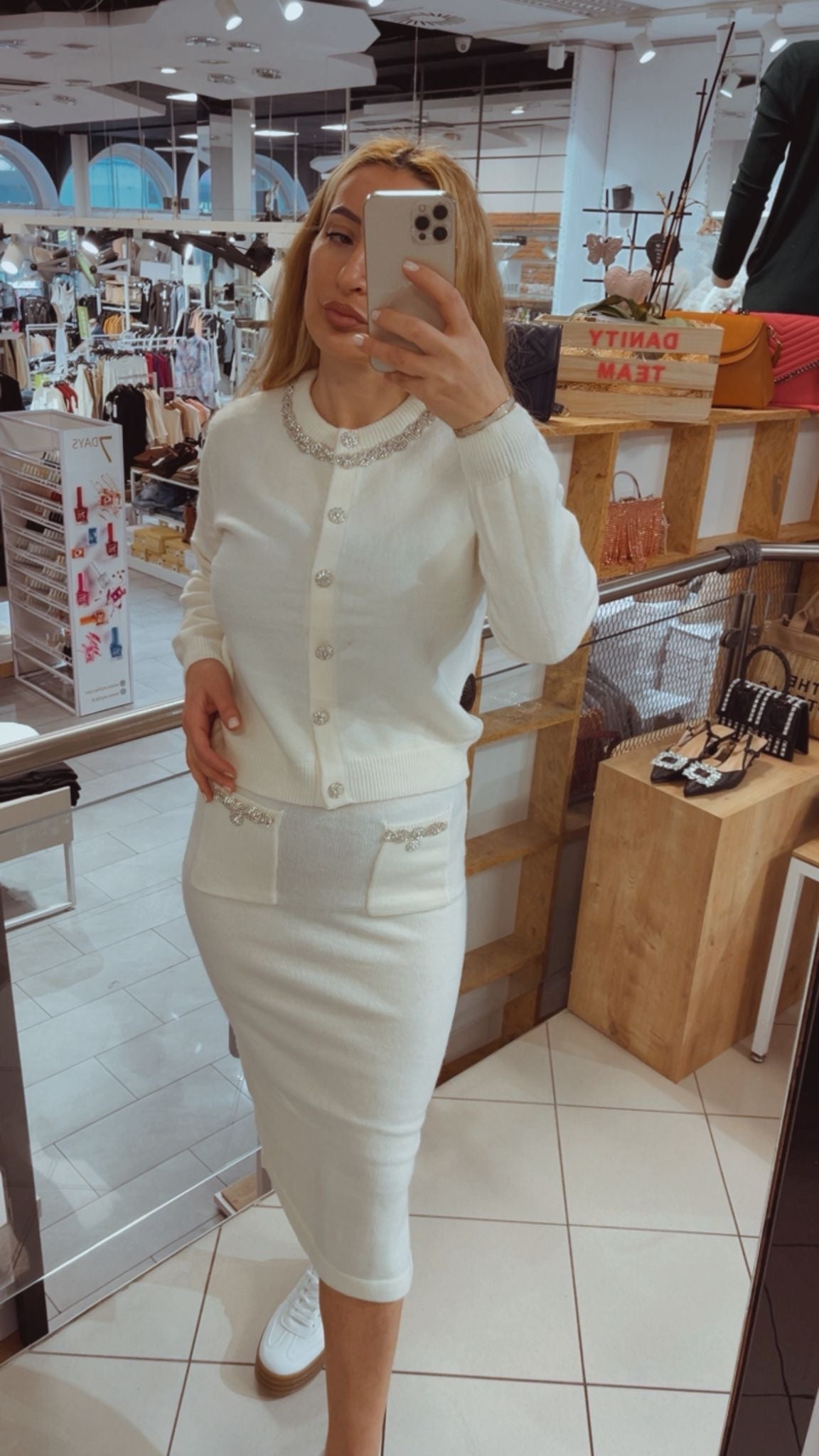 ZWEITEILER FEINSTRICK SET