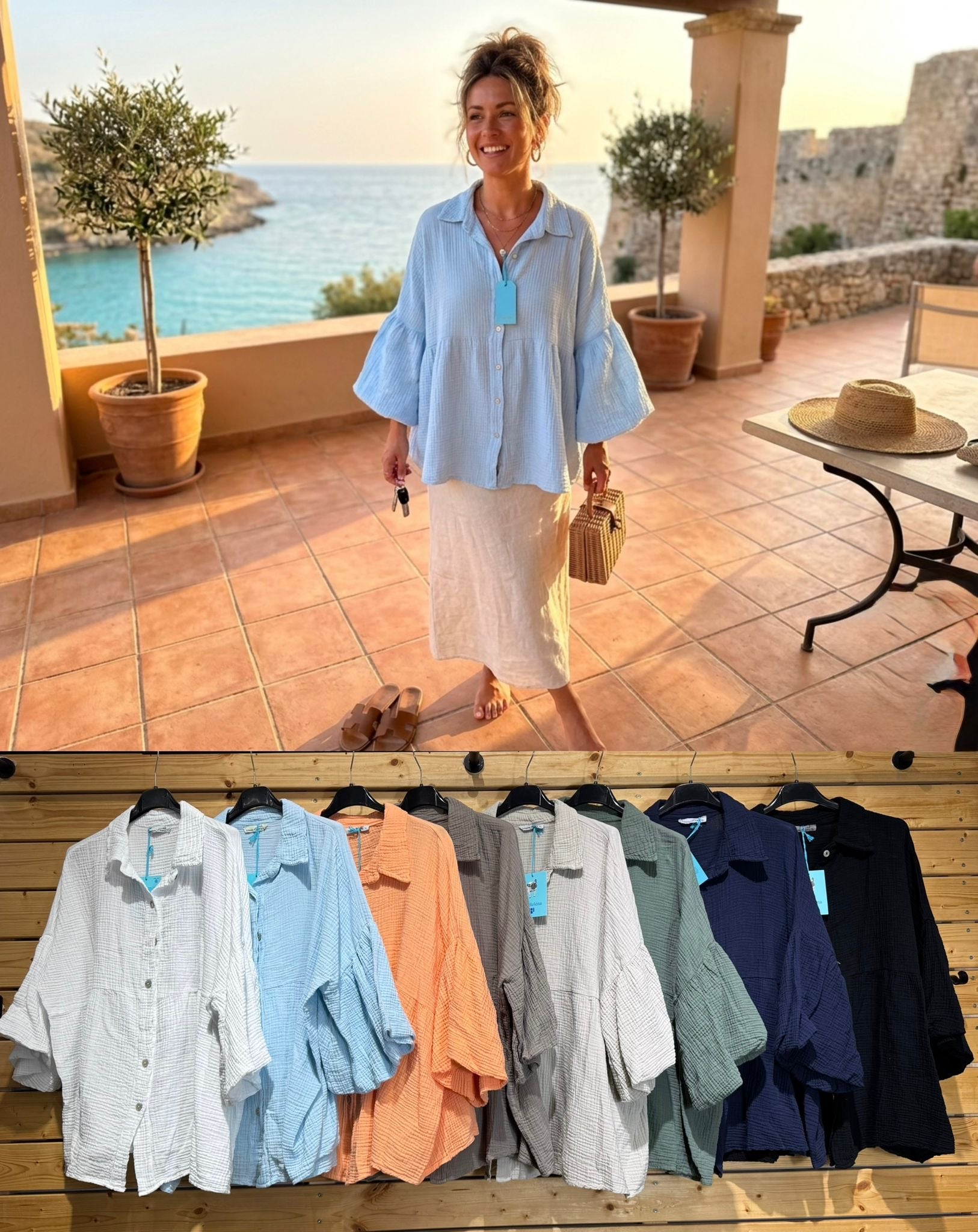 Musseline Bluse Alexandra