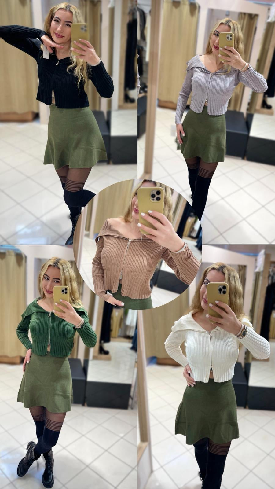 CARDIGAN SCHULTERFREI