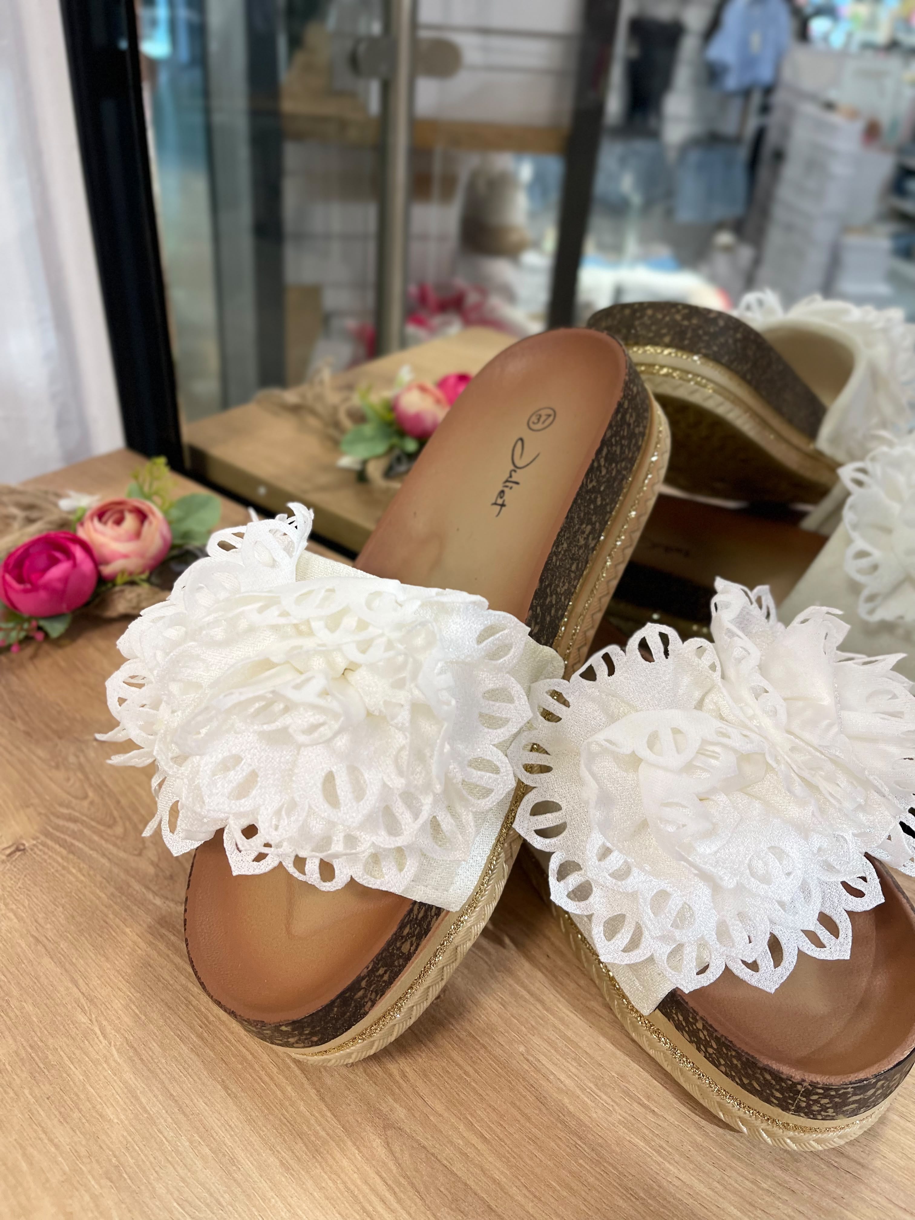 Blumen Sandalen
