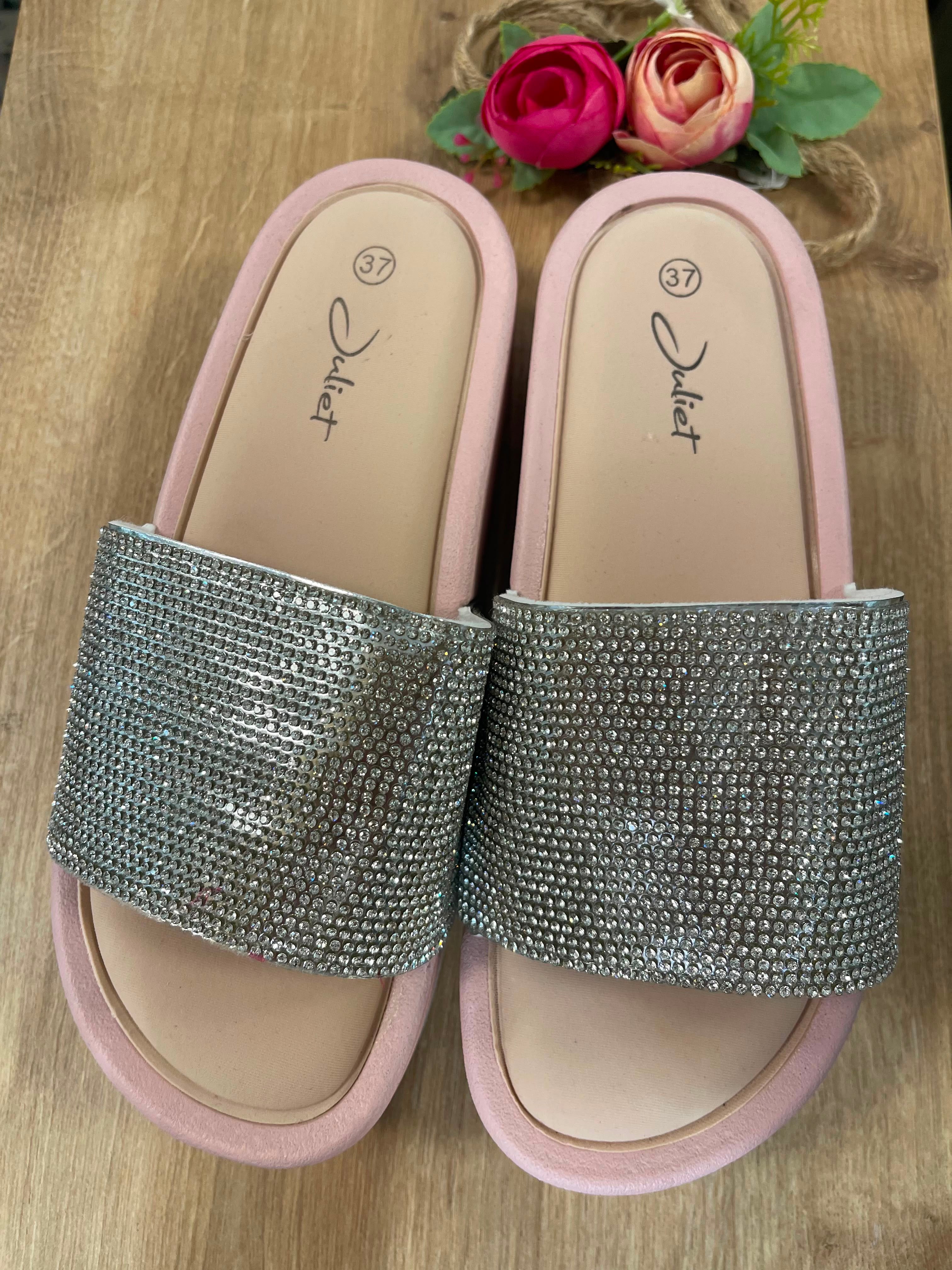Glitzer Sandalen