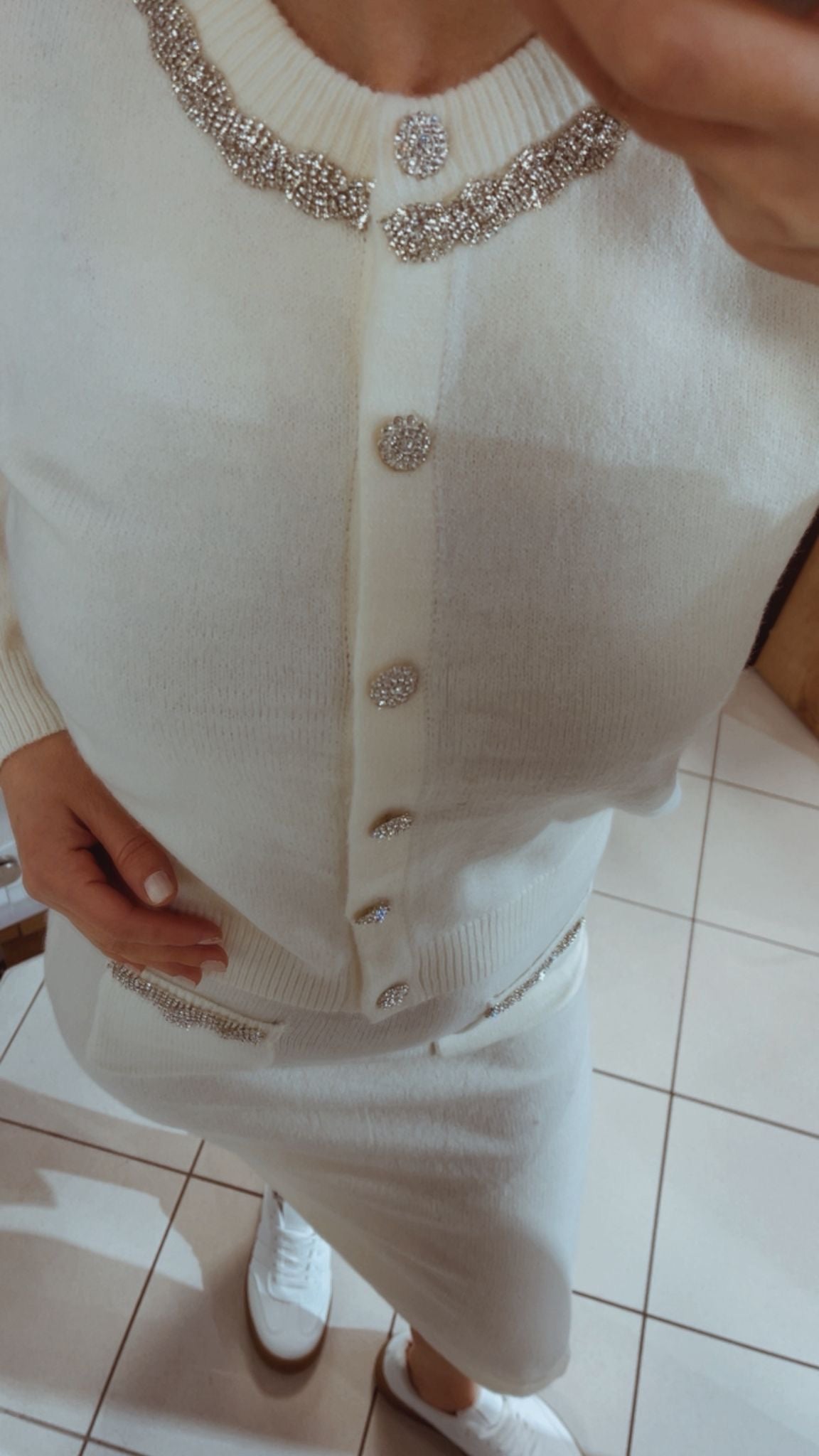 ZWEITEILER FEINSTRICK SET