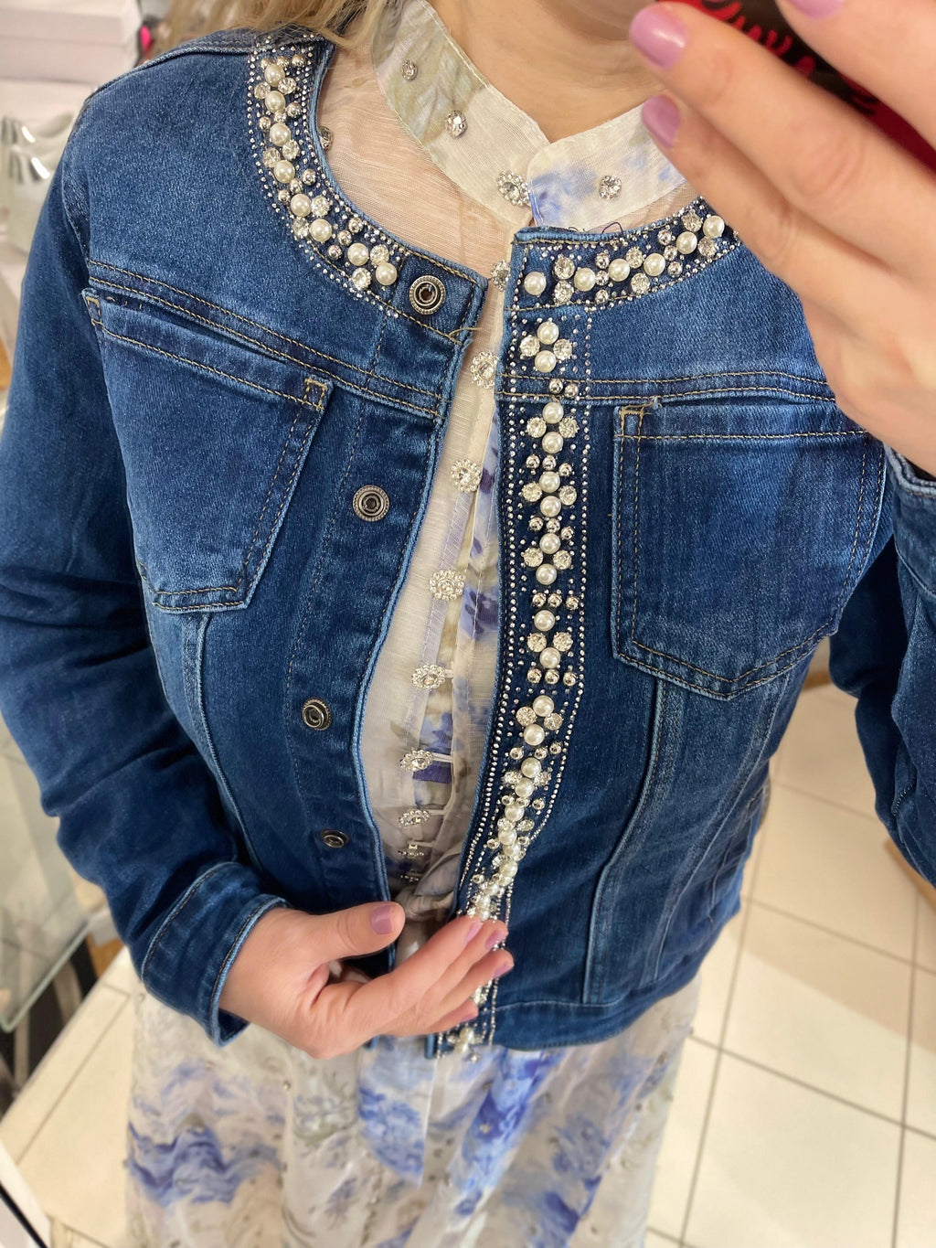 JEANS JACKE Claire