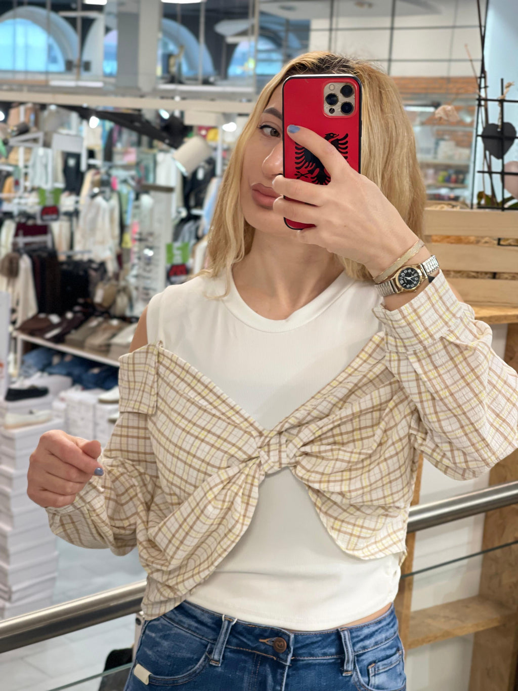 Bow-Front Off-Shoulder Linda