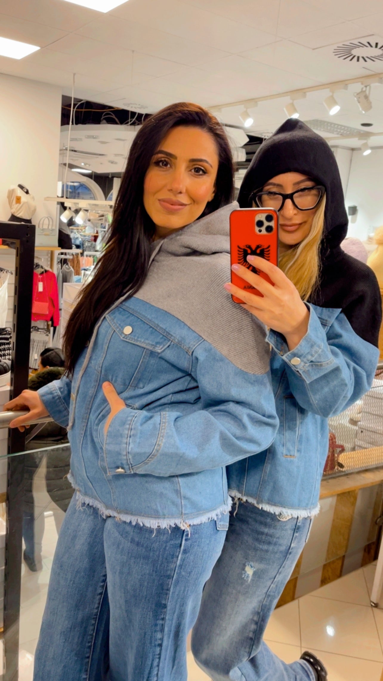 JEANSPULLOVER SASKIA