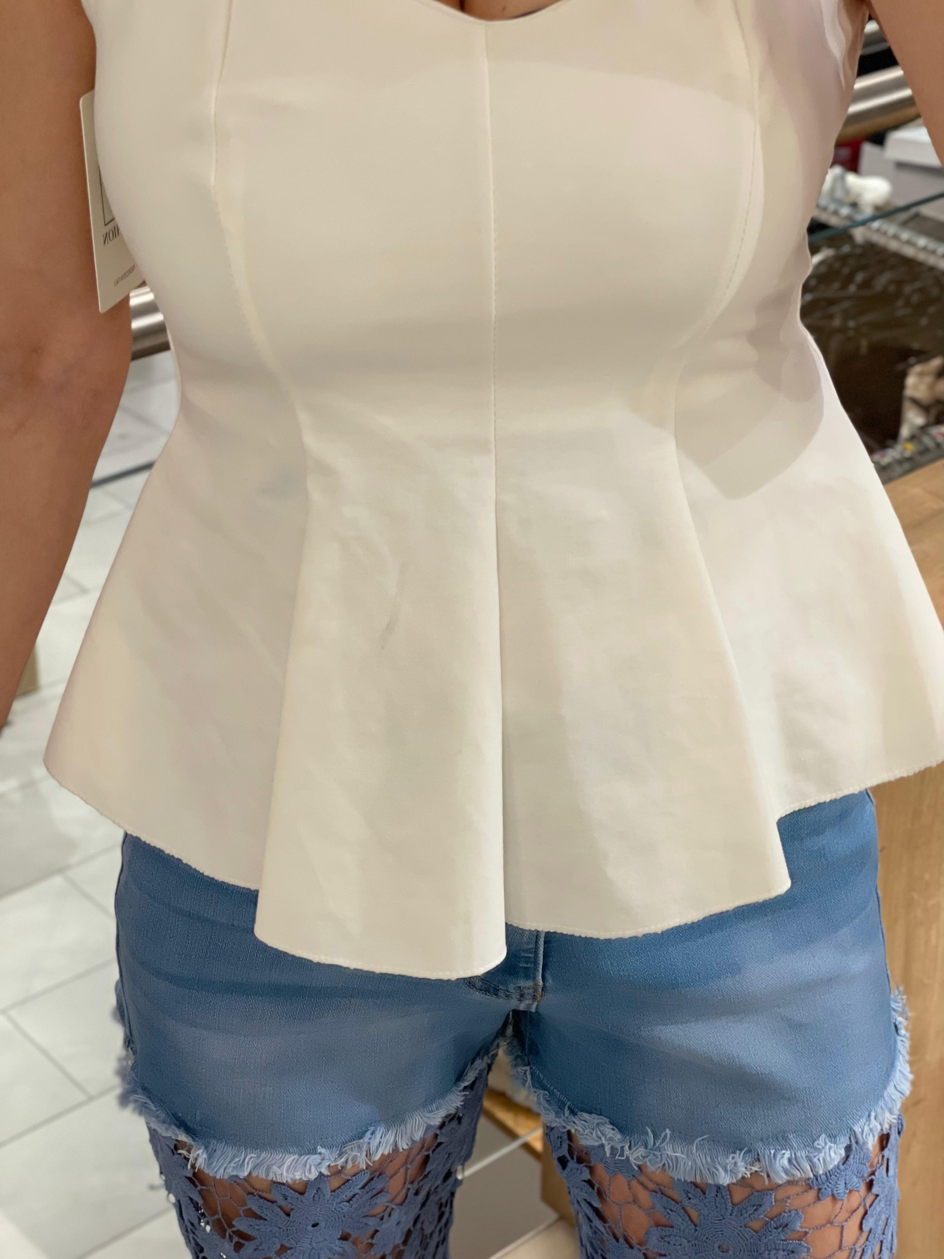 Peplum-Top Lojan
