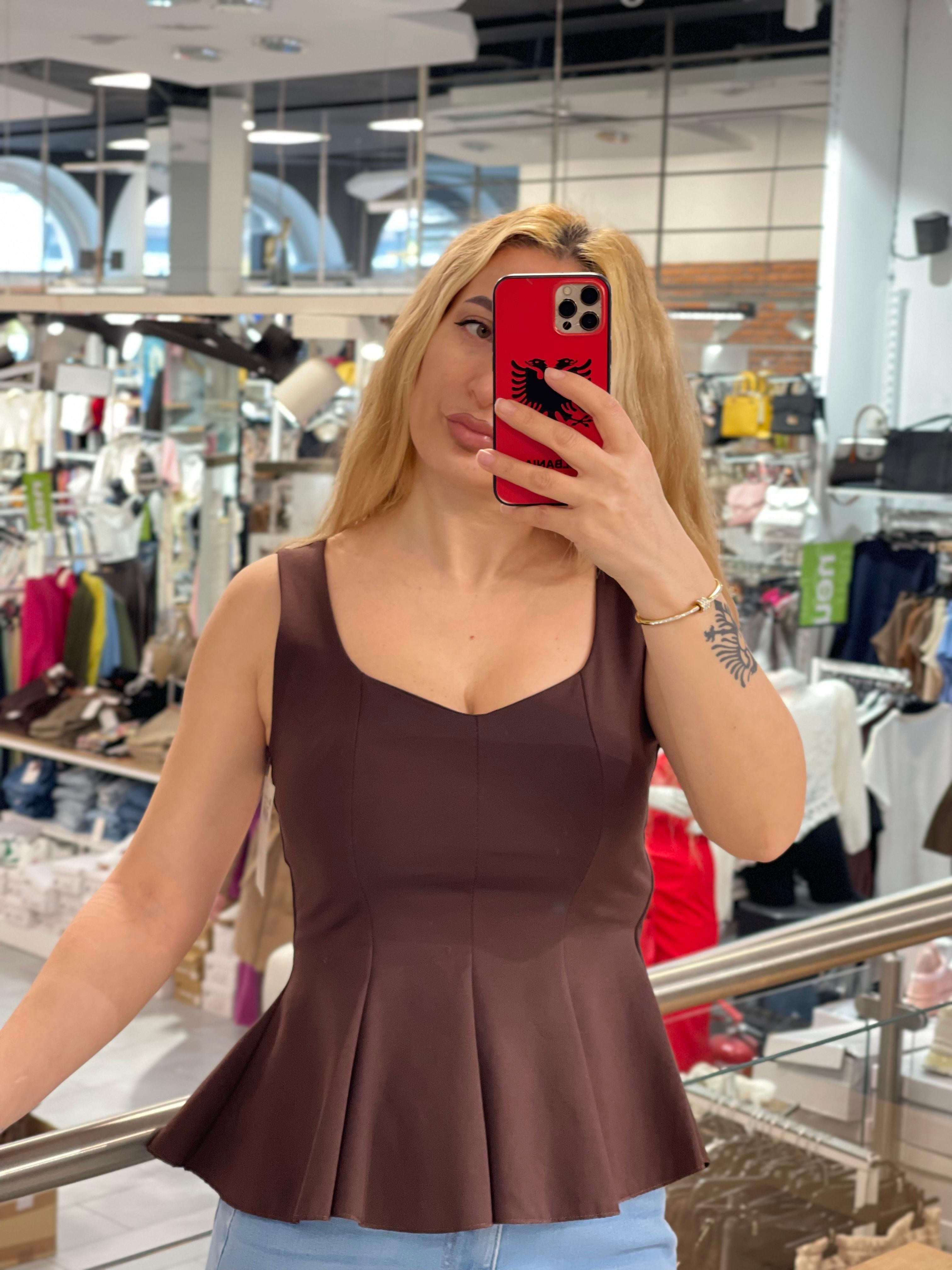 Peplum-Top Lojan
