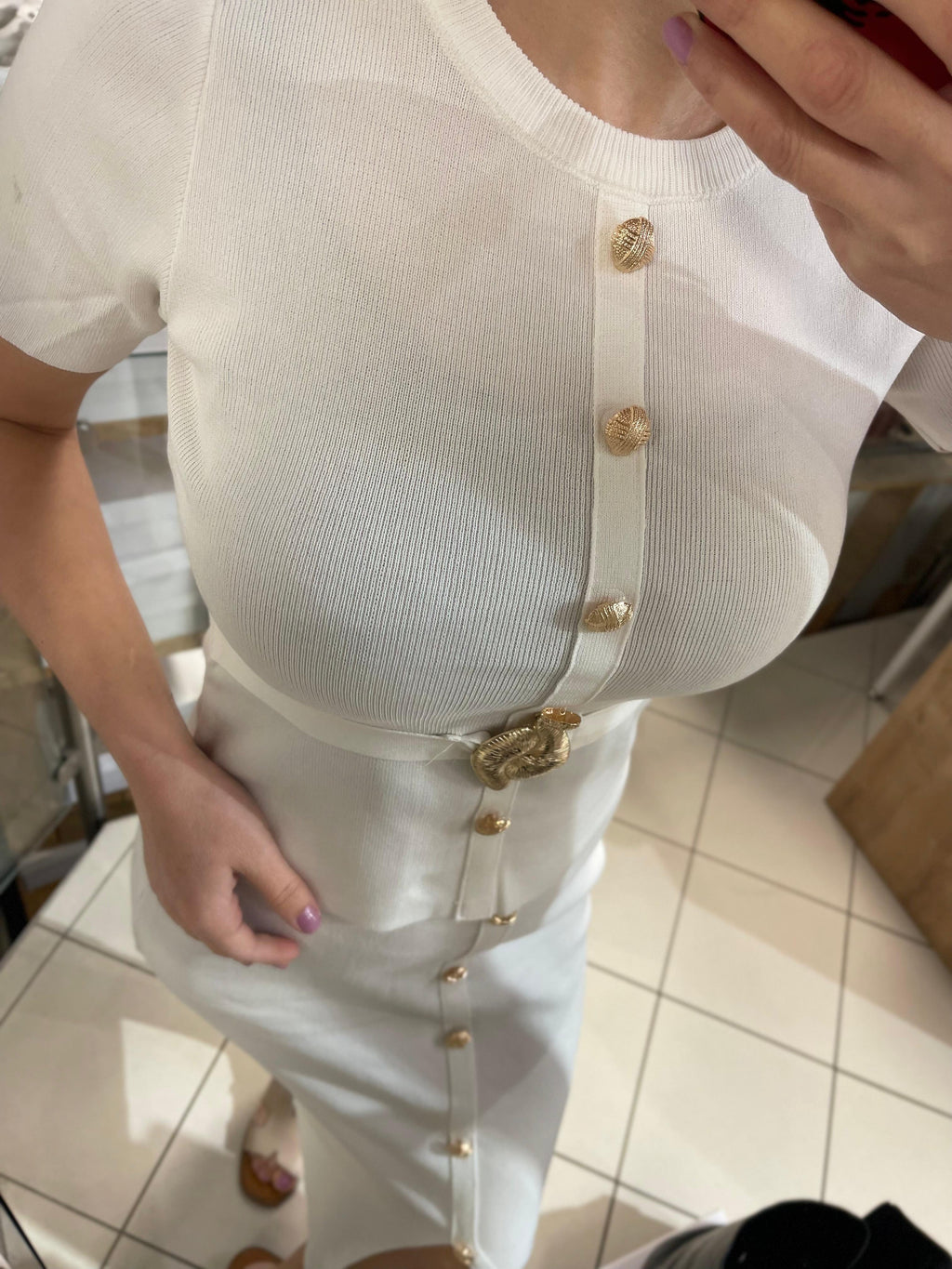 FEINSTRICK ZWEITEILER Élodie