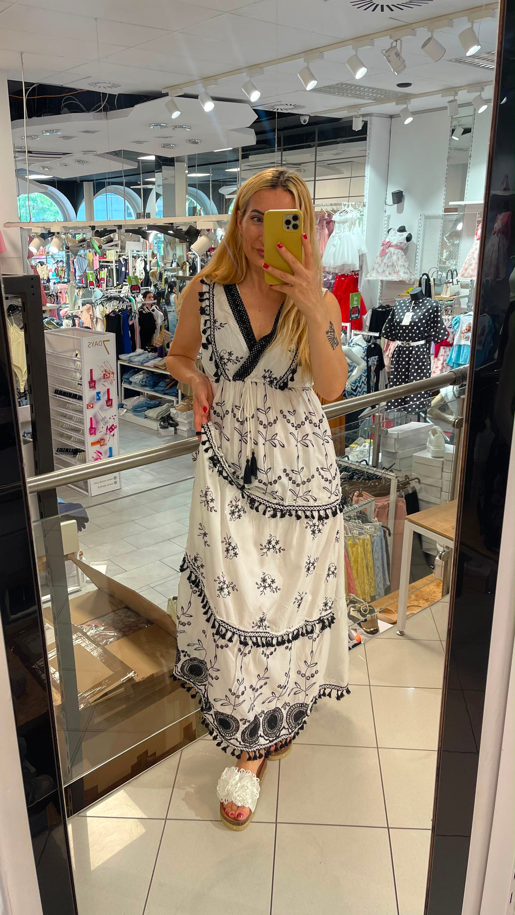 Boho maxi Kleid