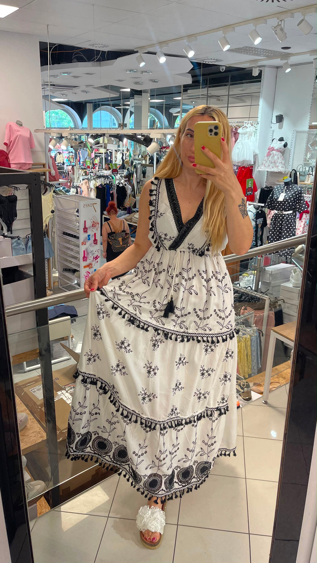 Boho maxi Kleid
