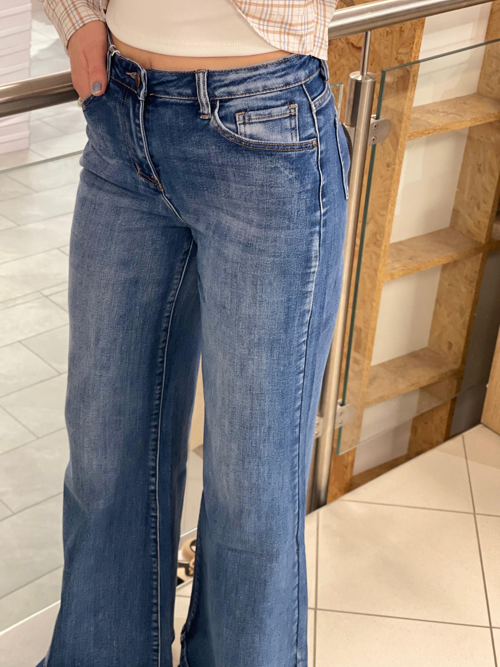 Wide Leg Jeans Gina