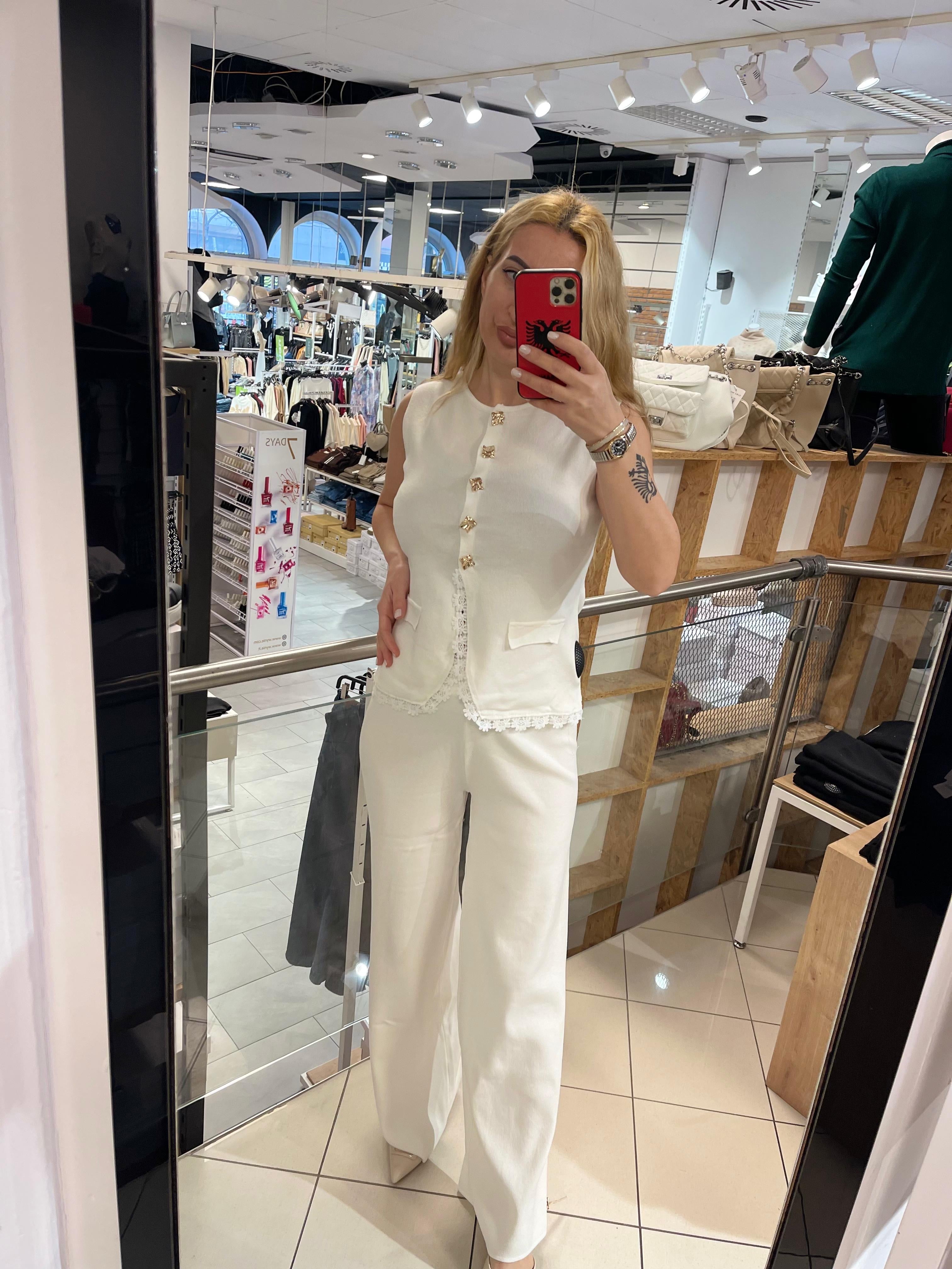 FEINSTRICK ZWEITEILER CLAUDIA