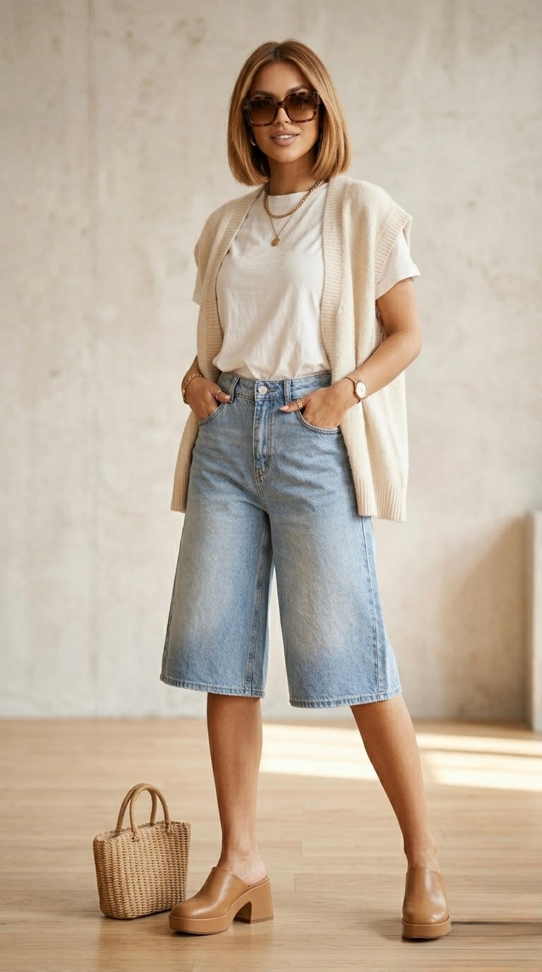 Flared Jorts / Skater-Jorts