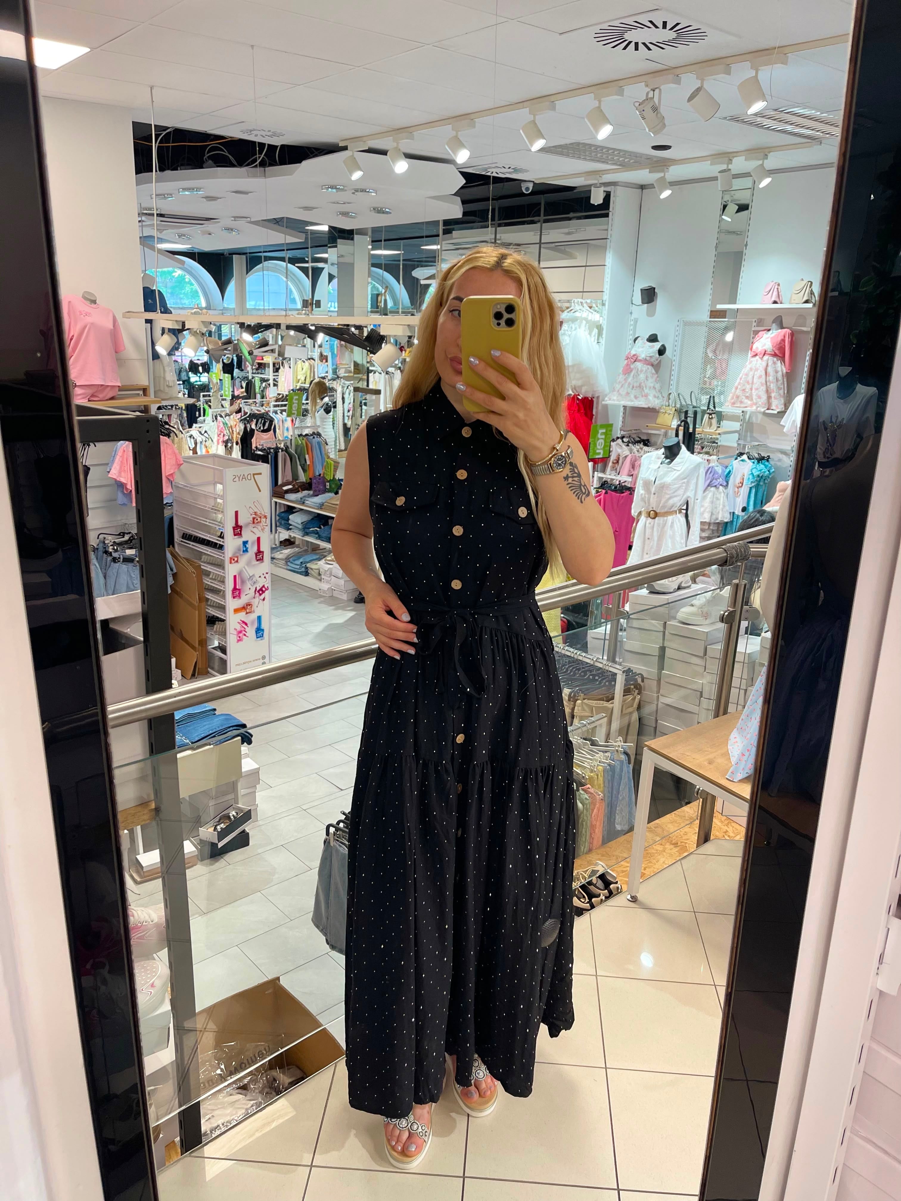 Kleid mit Strass