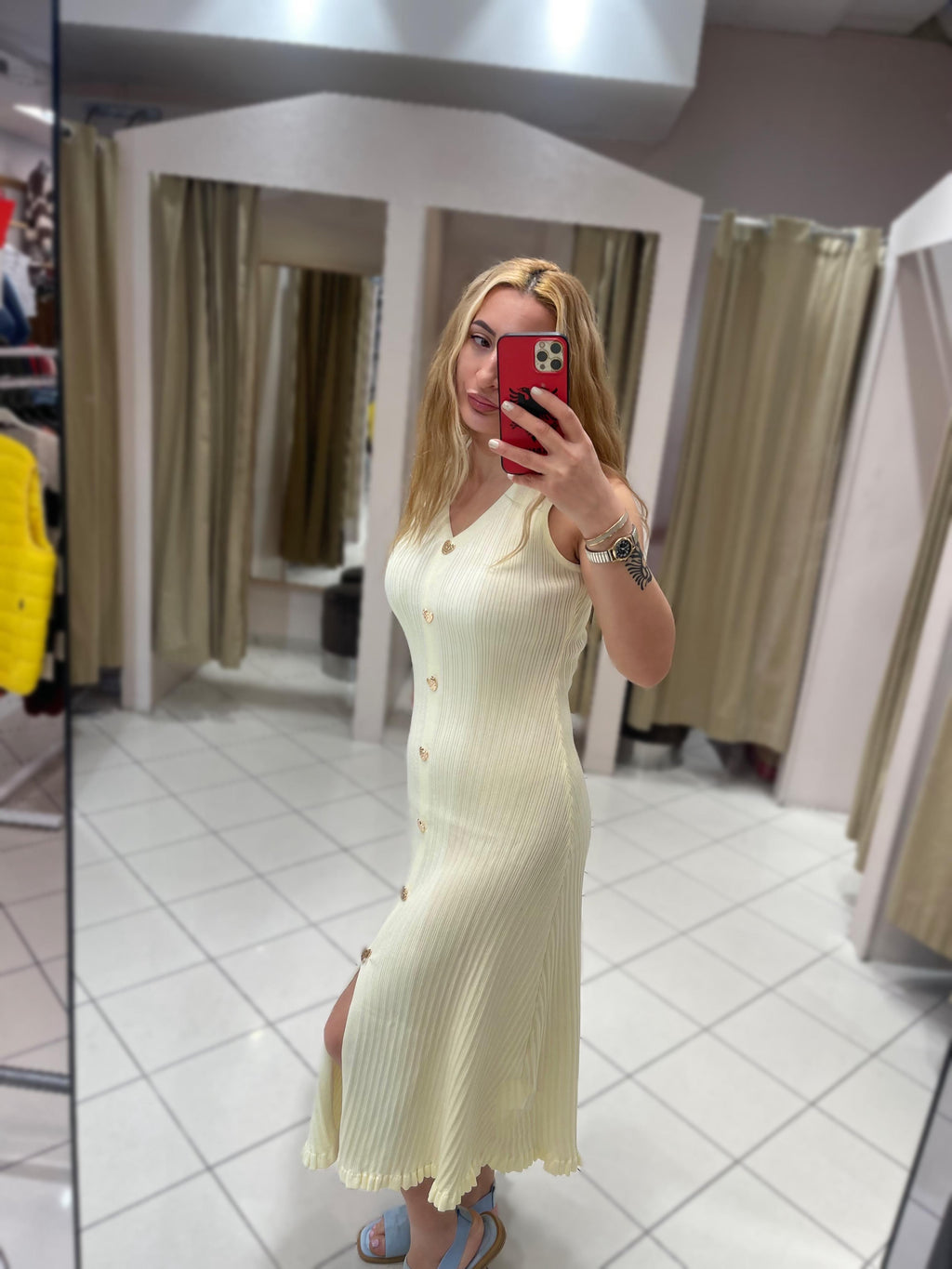 FEINSTRICK KLEID VERA