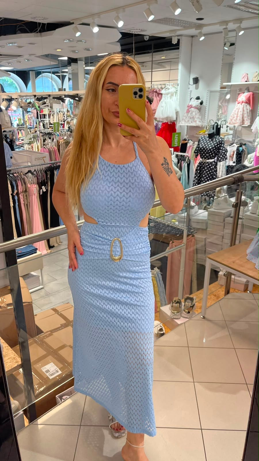Cutout Kleid Silvia