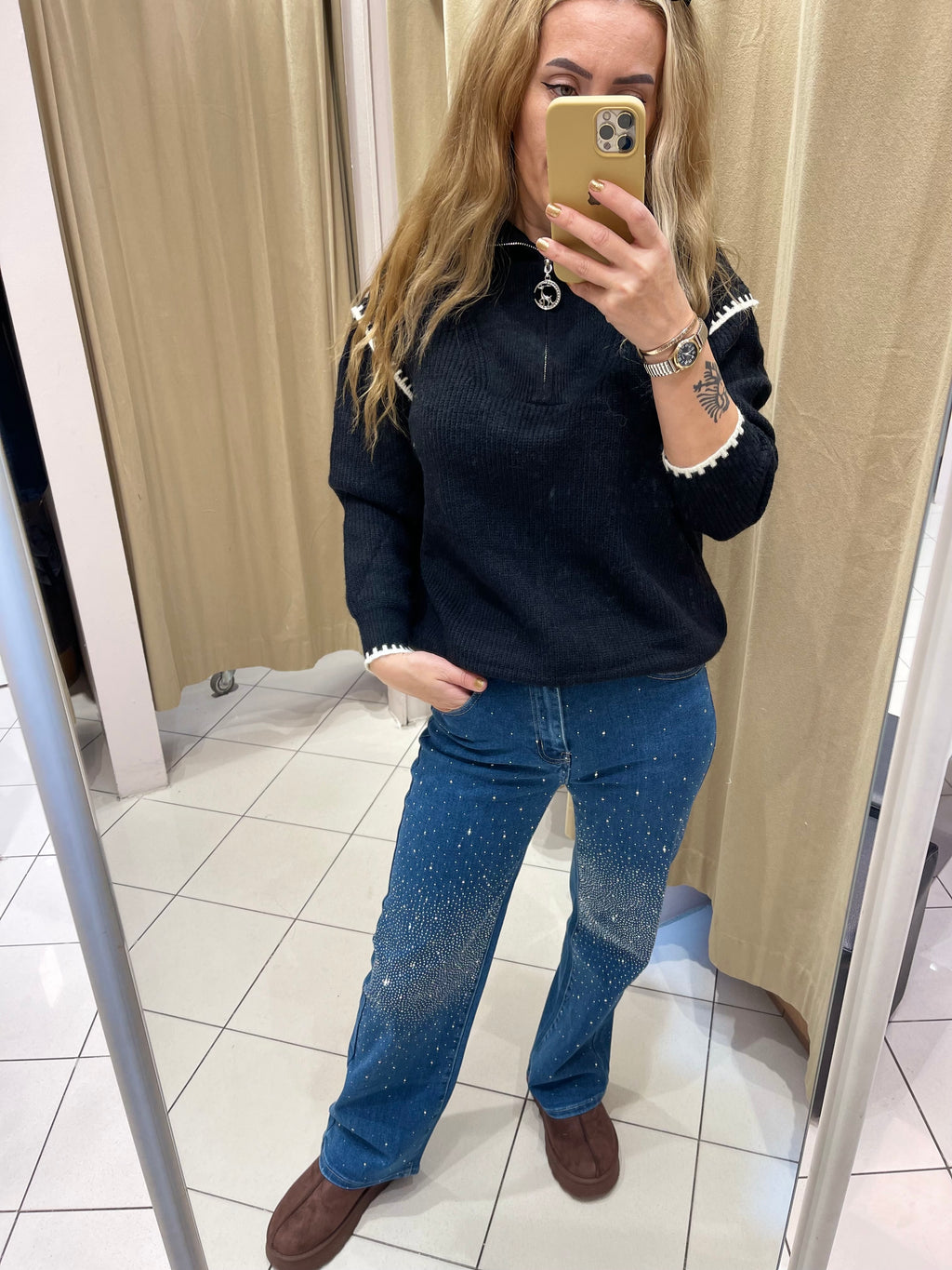 PULLOVER RIMA SCHWARZ