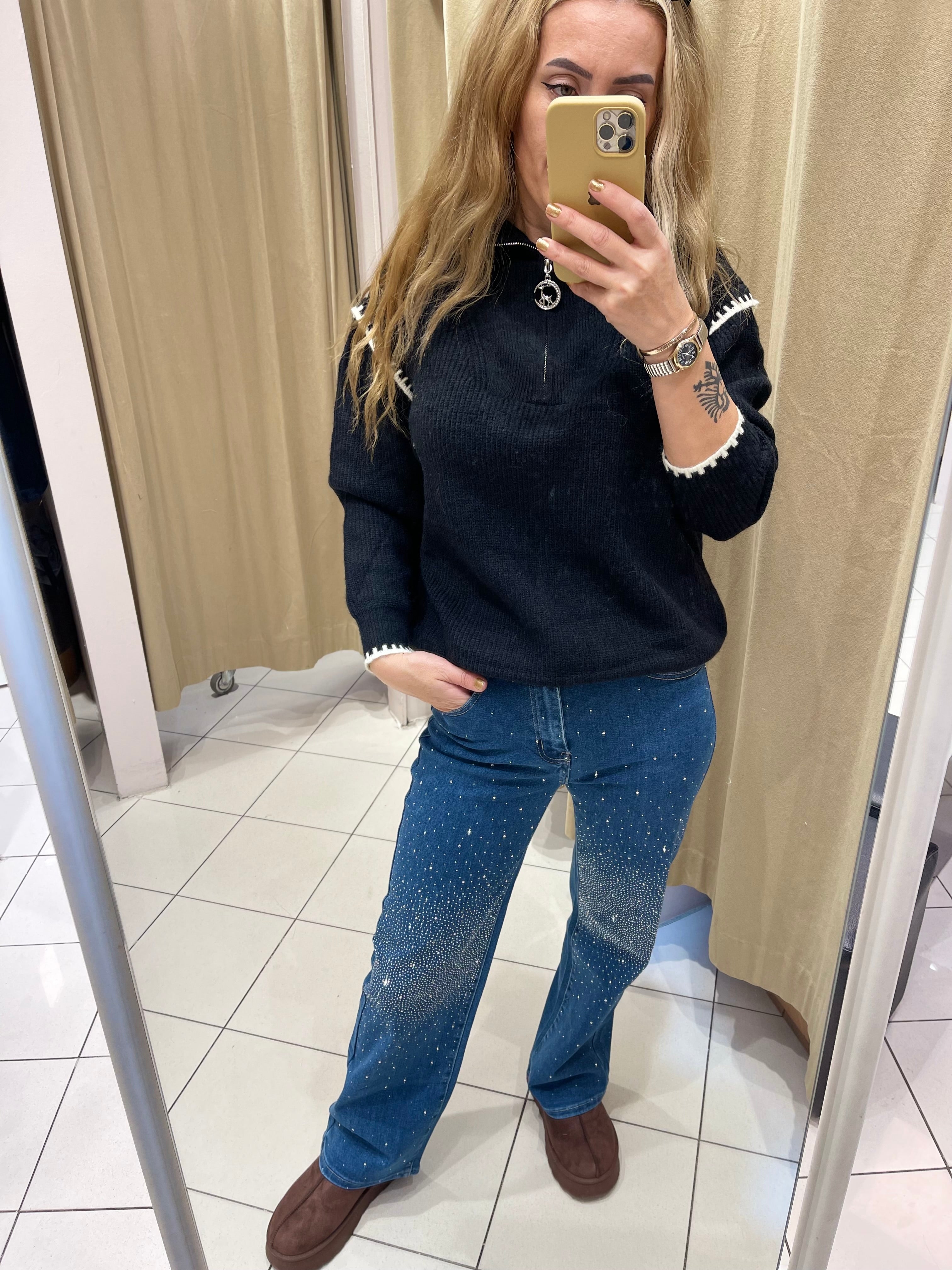 PULLOVER RIMA SCHWARZ