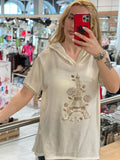 Viskose Kapuzen Shirt Liane
