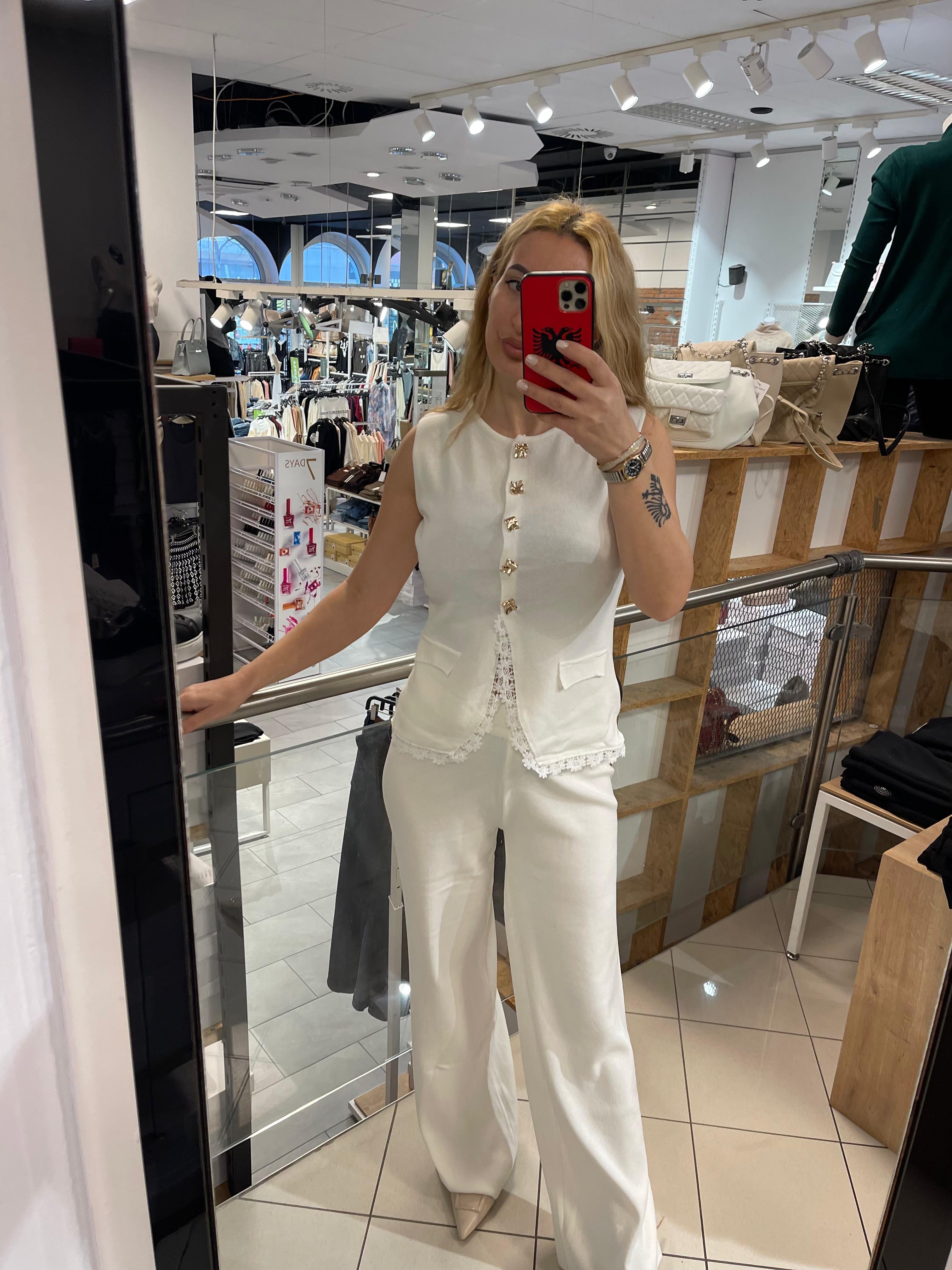 FEINSTRICK ZWEITEILER CLAUDIA