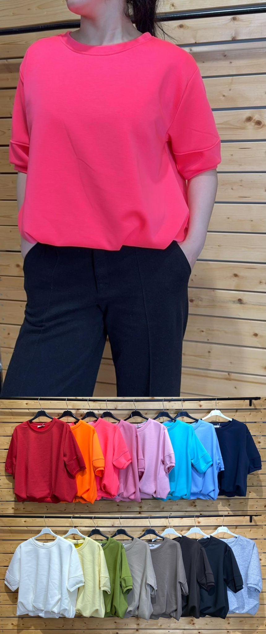 Ballon Shirt Ines – Oversize Damen T-Shirt | Danity