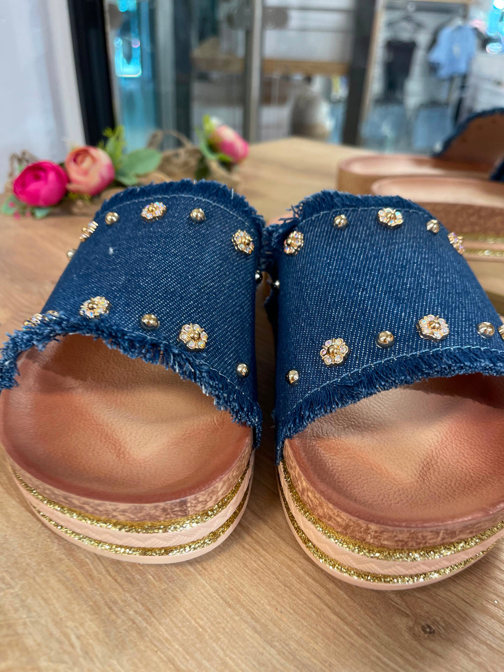 Jeans Sandalen