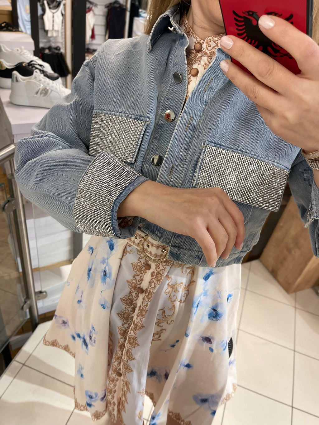JEANSJACKE INA