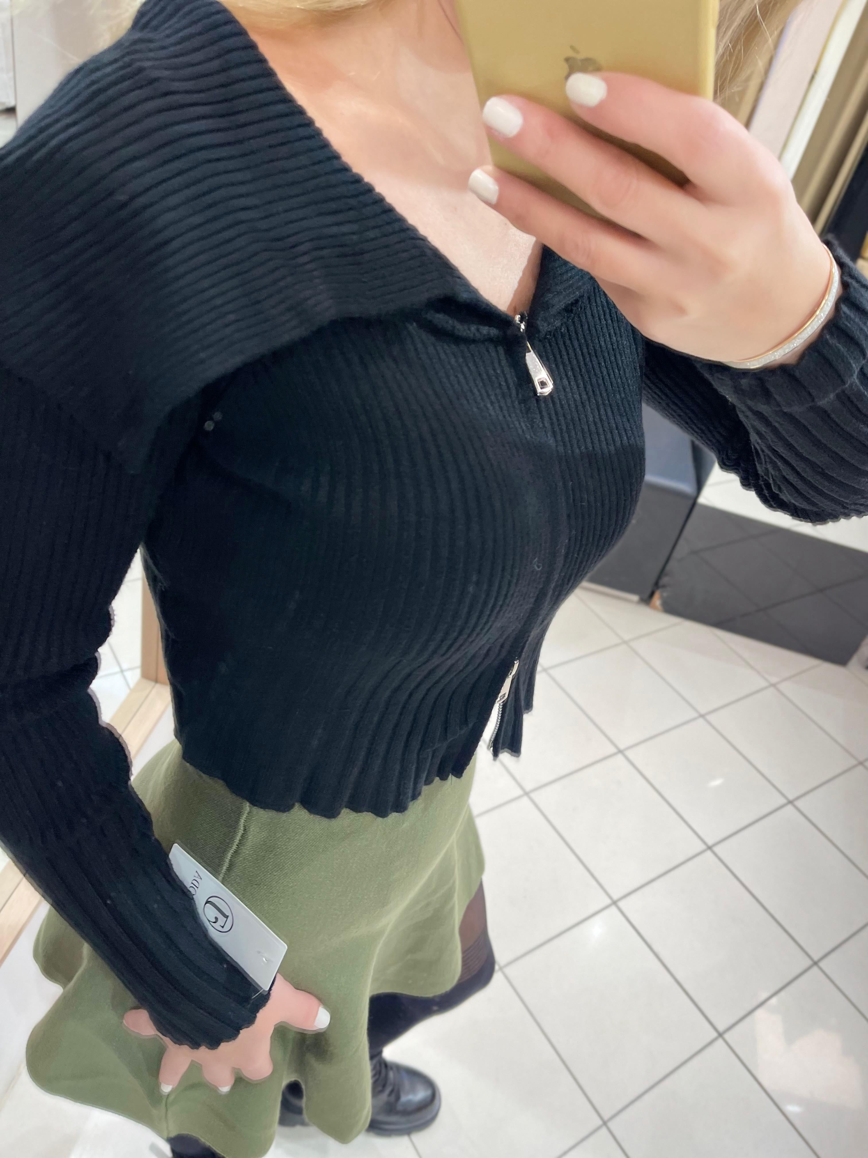 CARDIGAN SCHULTERFREI