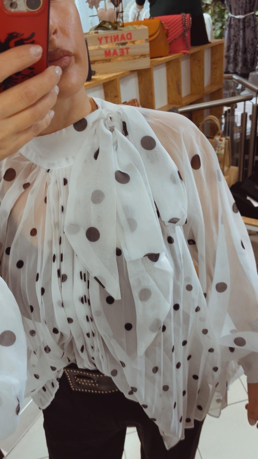 PÜNKTCHEN BLUSE TAMARA