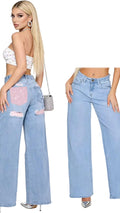 Glitzer Jeans Kelly