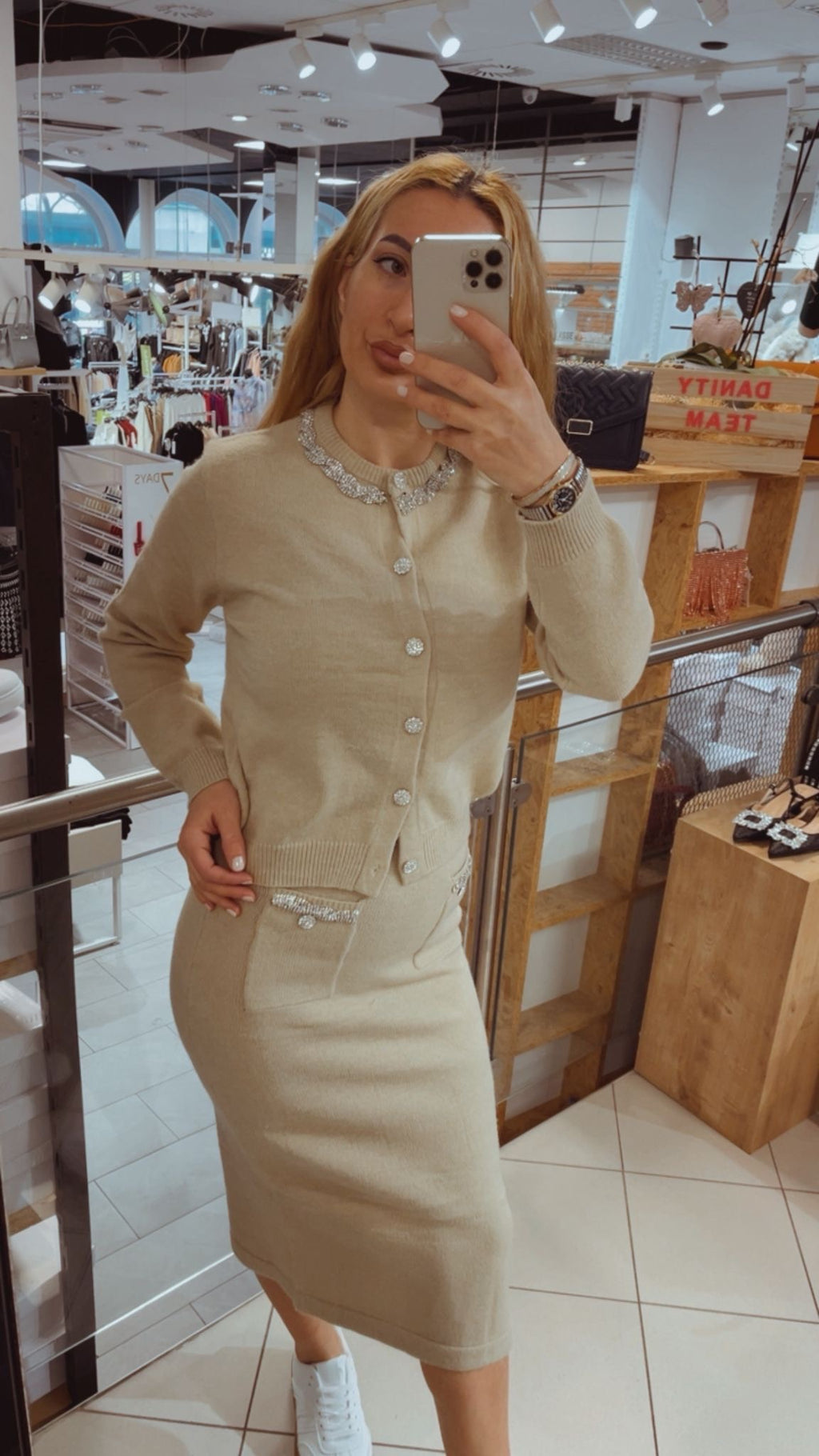 ZWEITEILER FEINSTRICK SET