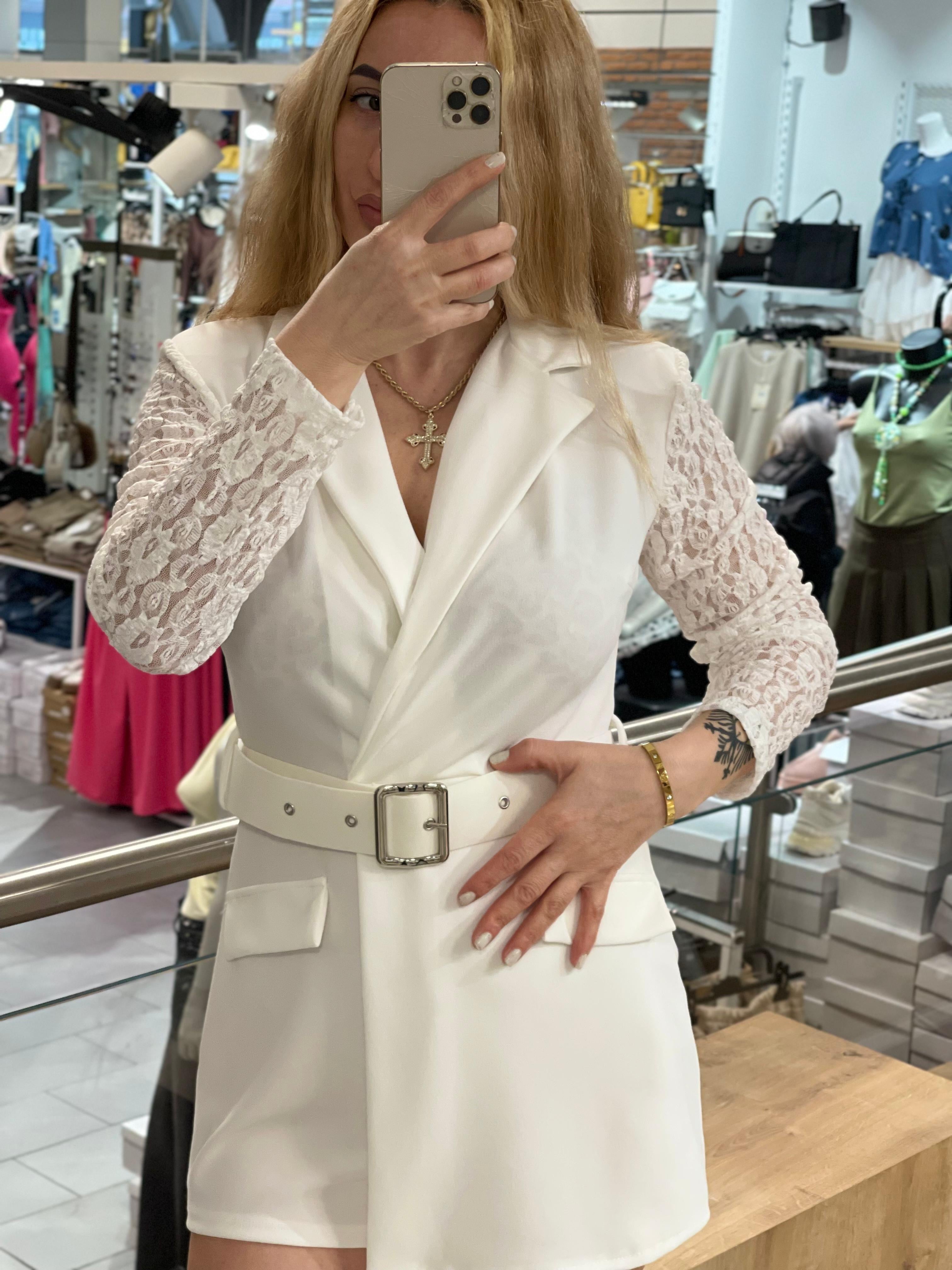 Mono Blazer Bianca