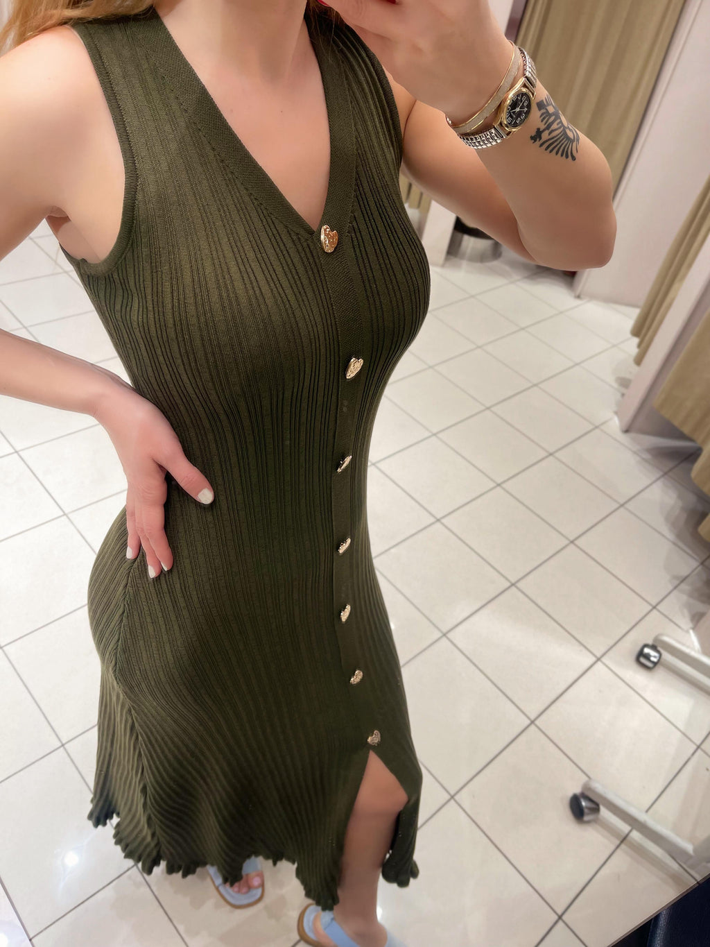 FEINSTRICK KLEID VERA