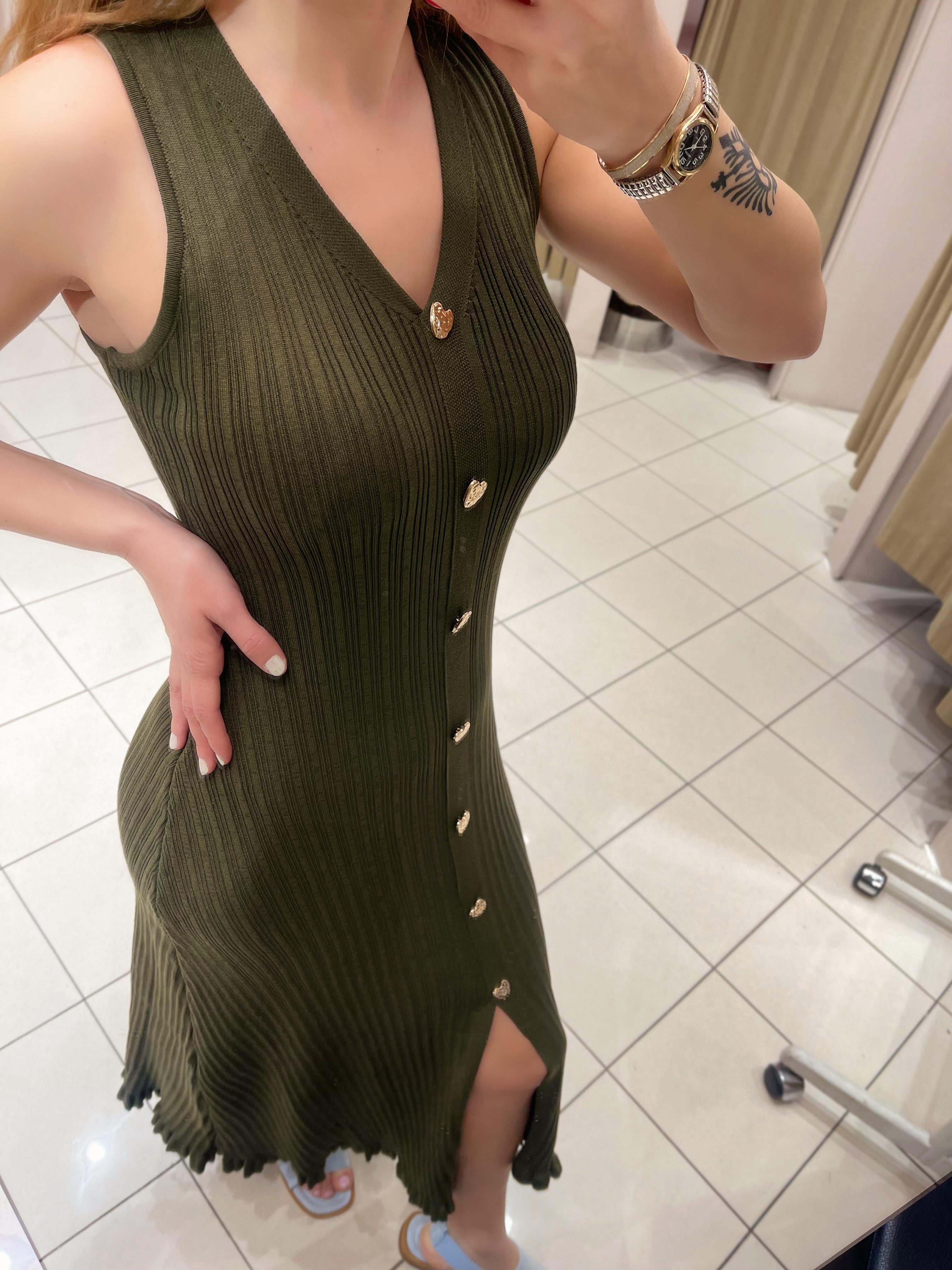 FEINSTRICK KLEID VERA