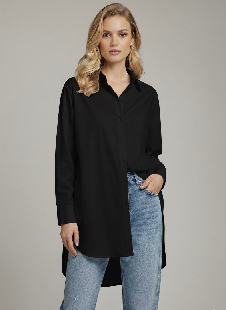 BLUSE SCHWARZ