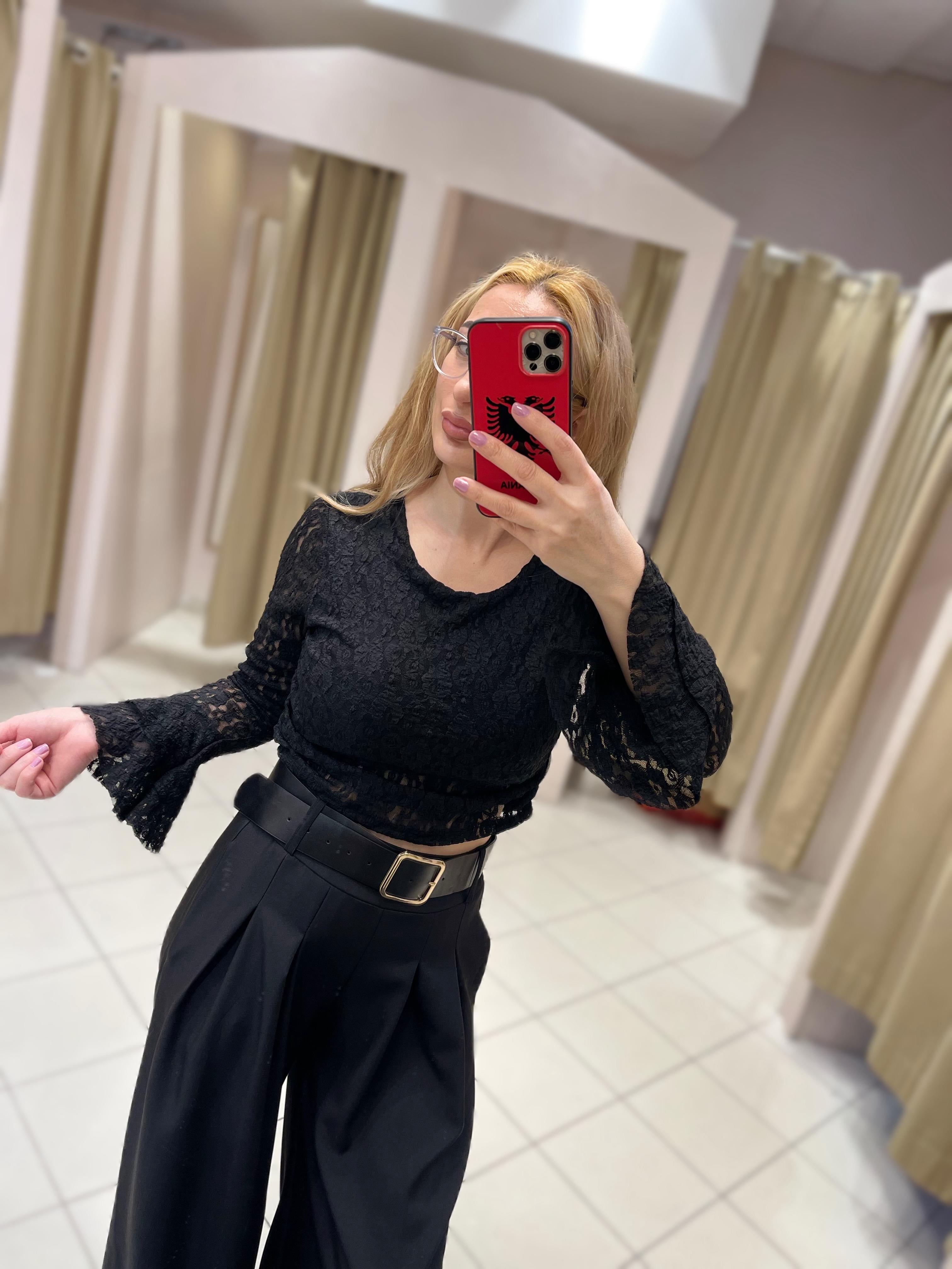 SPITZENOBERTEIL GINA