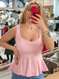 Peplum-Top Lojan