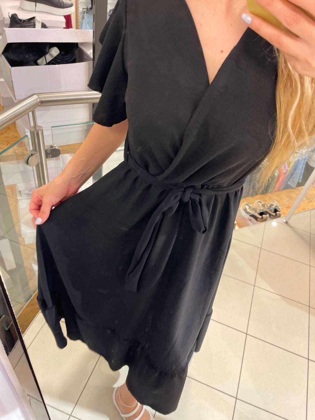 Maxi Volante Kleid Gabriela