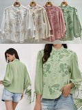 Stickerei Bluse