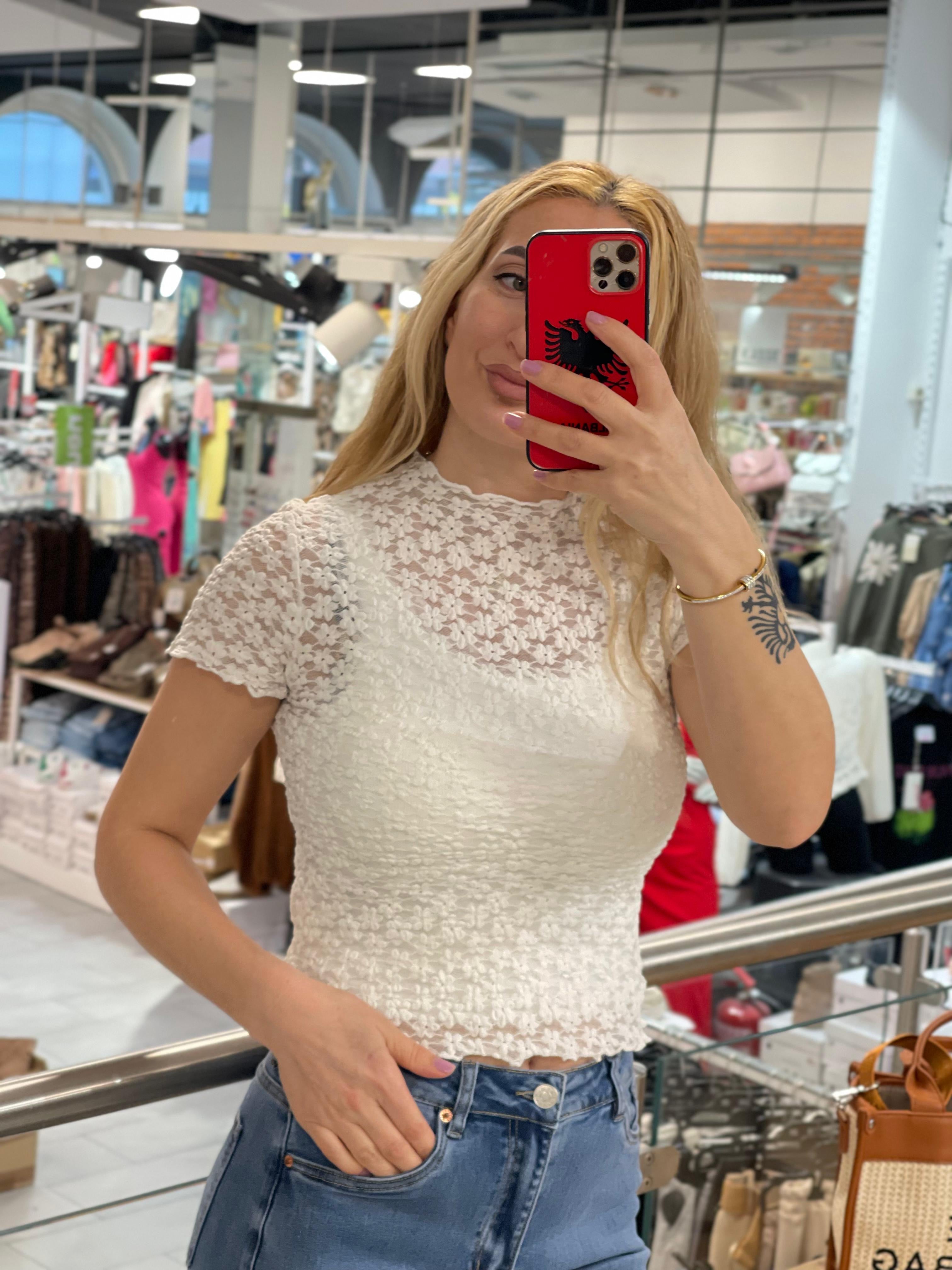 Spitzen Shirt Eva