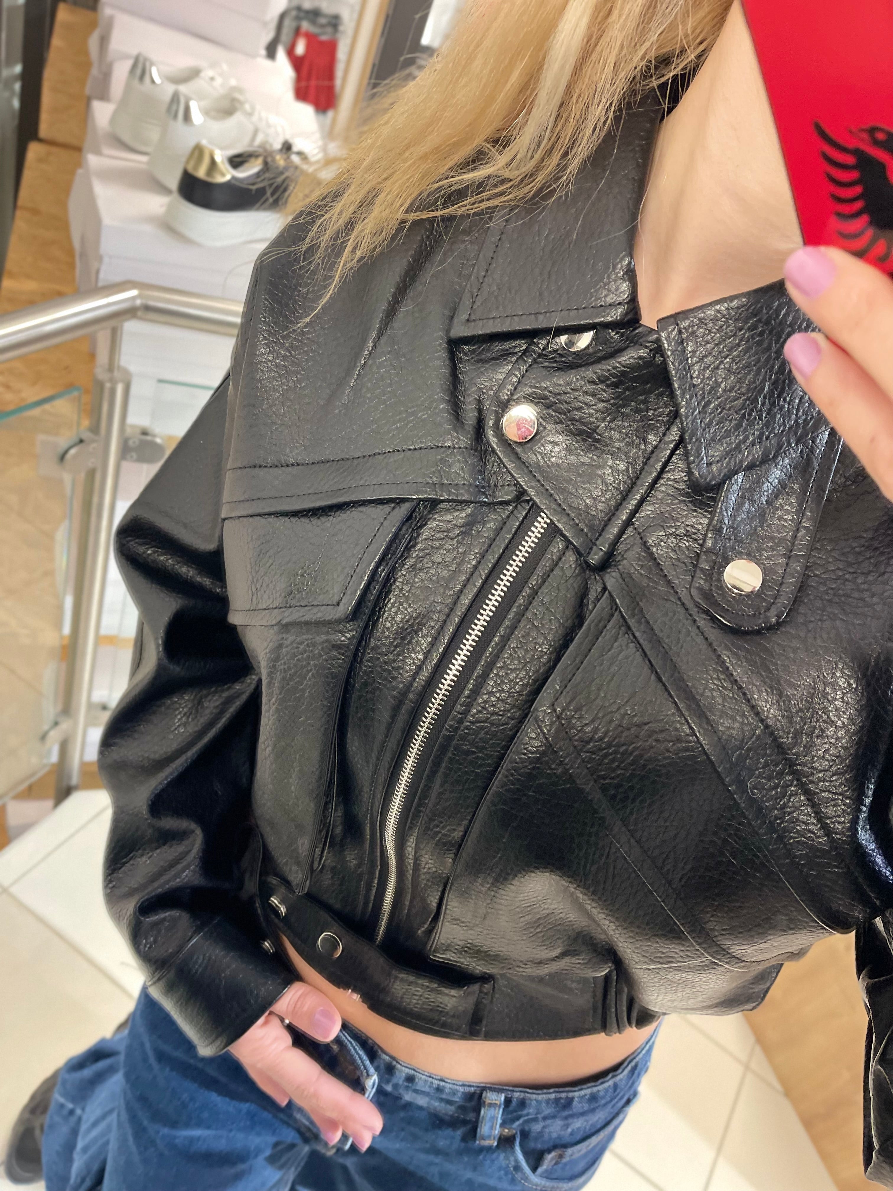 JACKY LEDERJACKE AUS PU