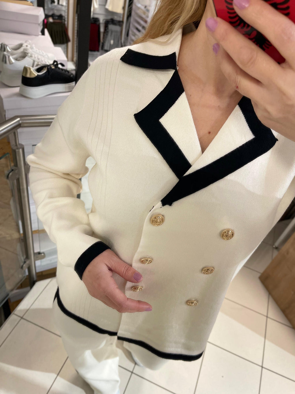 FEINSTRICK ZWEITEILER SET