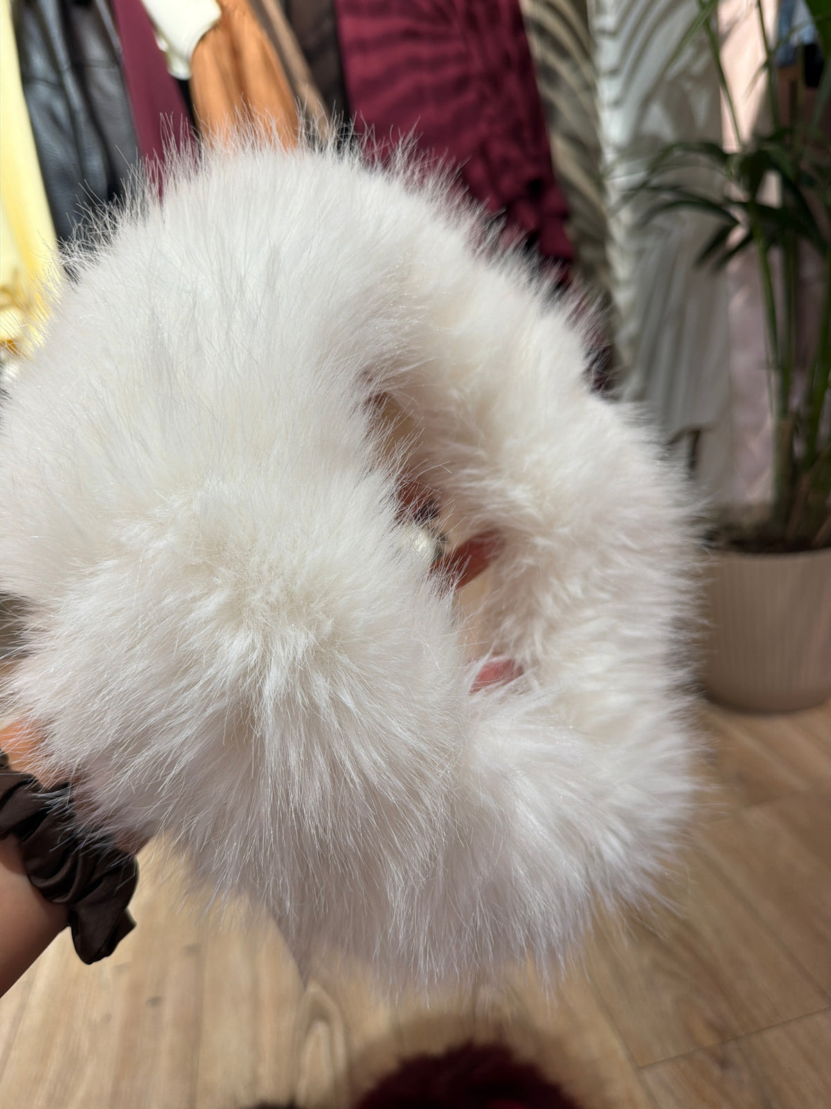 Luxuriöses Damen Kunstfell-Stirnband (Faux Fur Headband) – Flauschiger Ohrenwärmer
