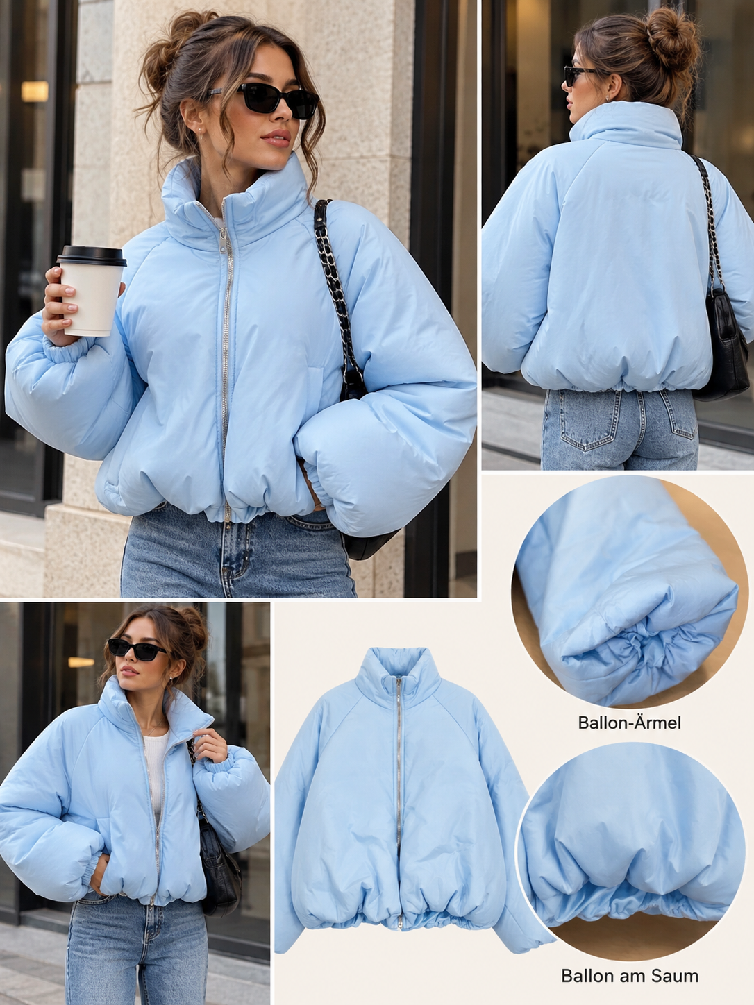 DANITY – Ballon-Pufferjacke