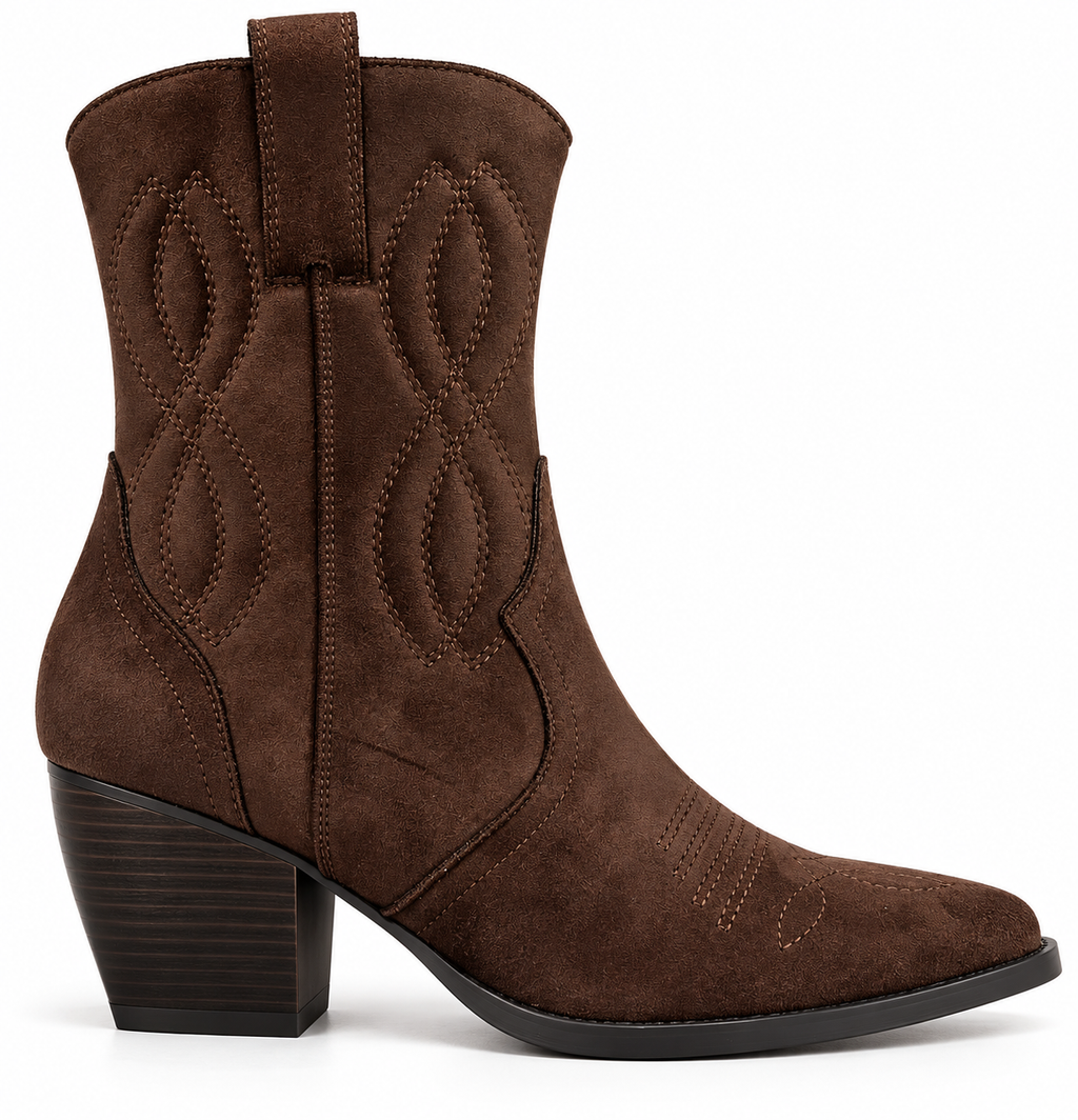 Western Boots mit Stickerei