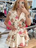 Bella Italia Flower Dress / Overallkleid